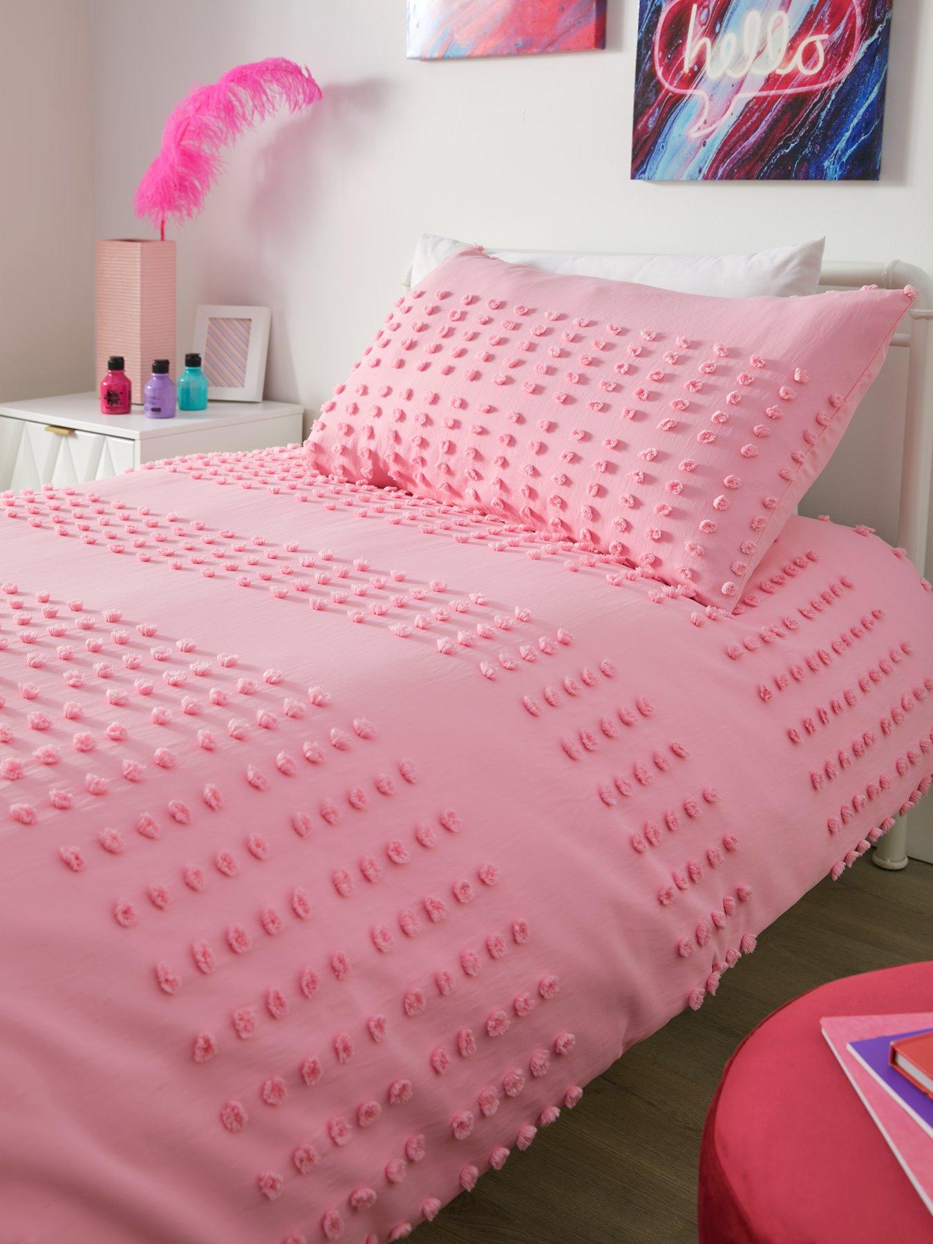 Baby pink bedding outlet single