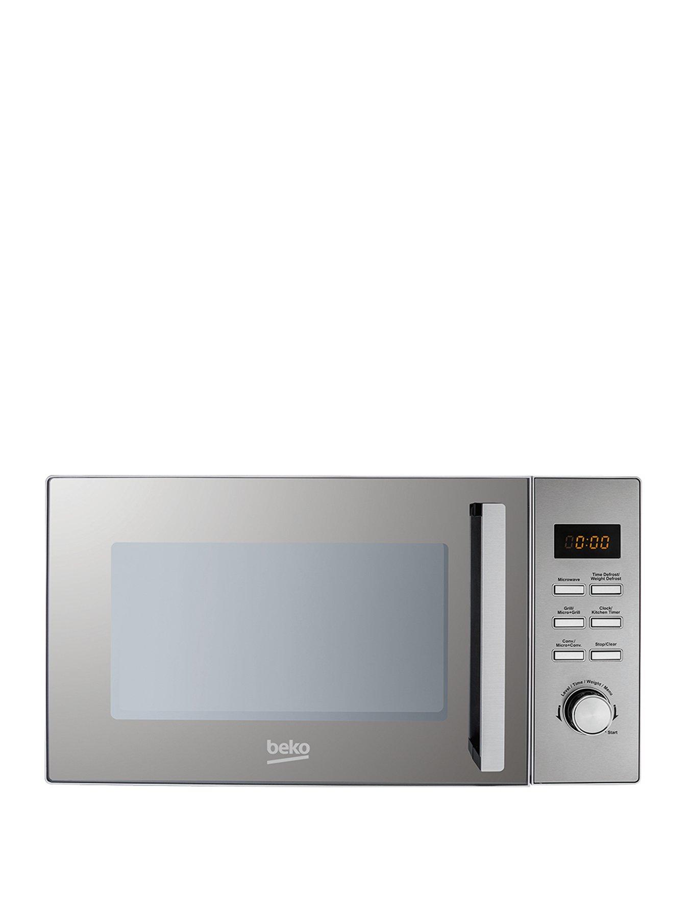 Product photograph of Beko 1000w 32l Convection Microwave from very.co.uk