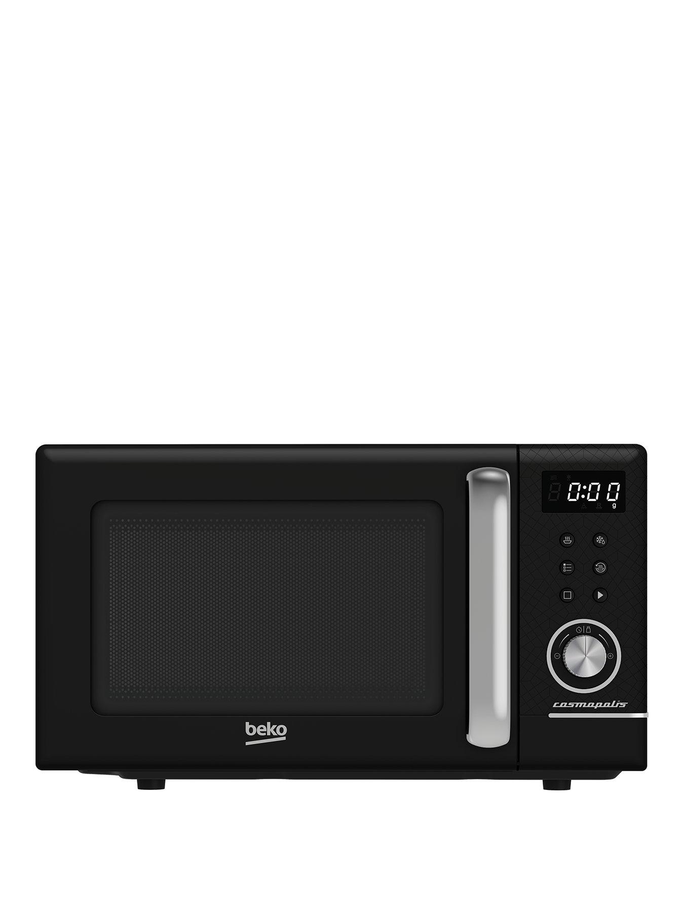 Product photograph of Beko Solo Cosmopolis Microwave Black 20l from very.co.uk