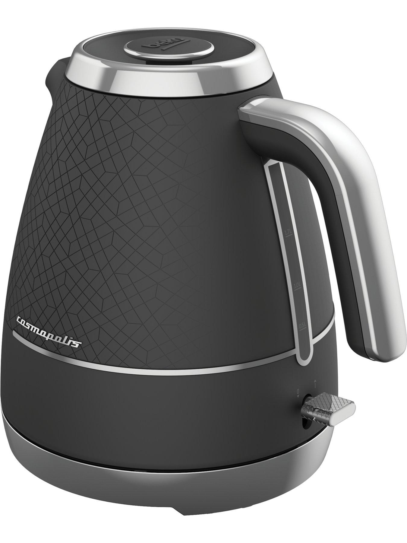 Black and chrome store kettle