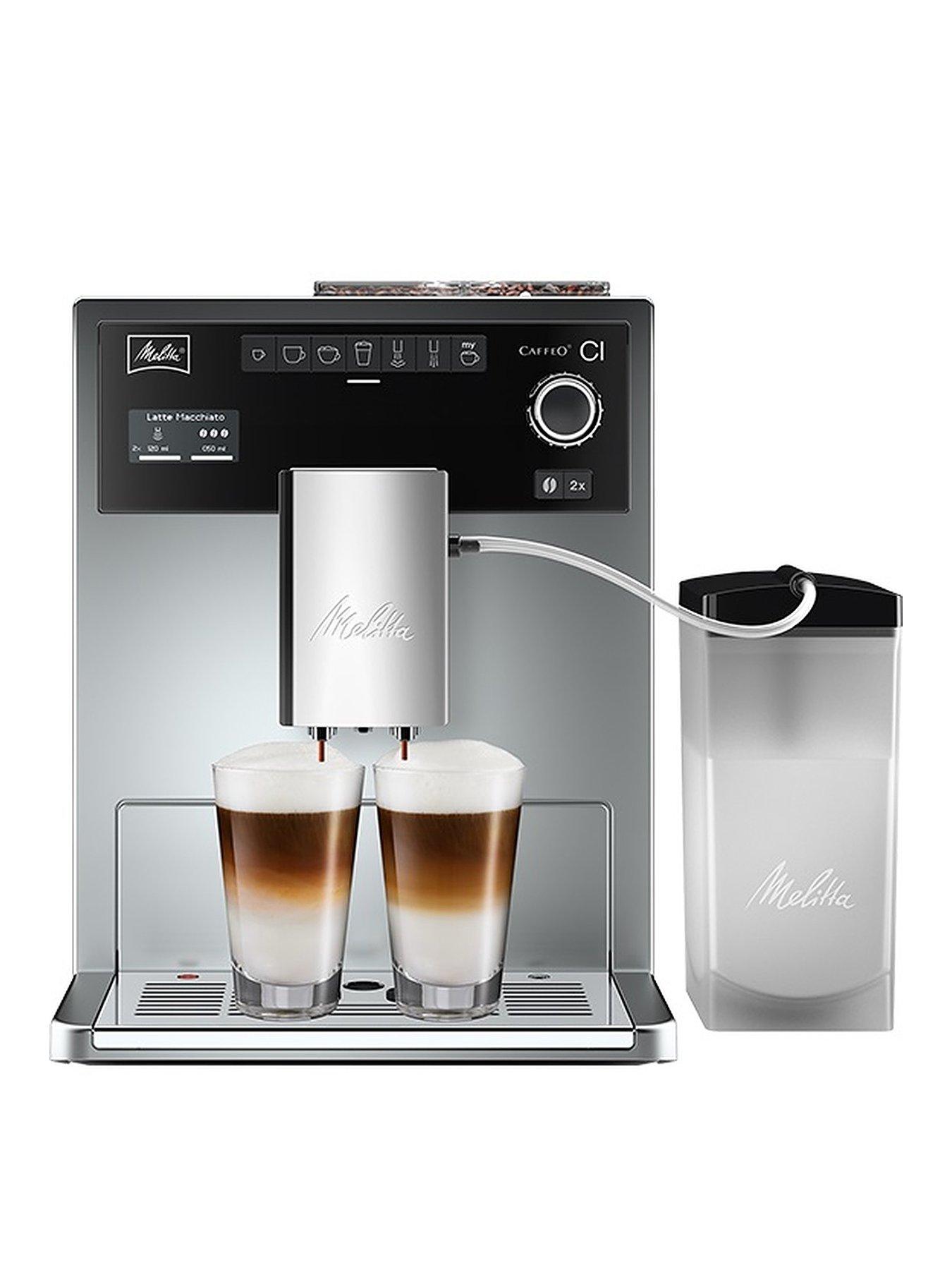 Product photograph of Melitta Ci Latte Select Coffee Machine from very.co.uk