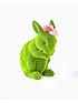  image of streetwize-green-flock-springnbsprabbit-cleaning-face