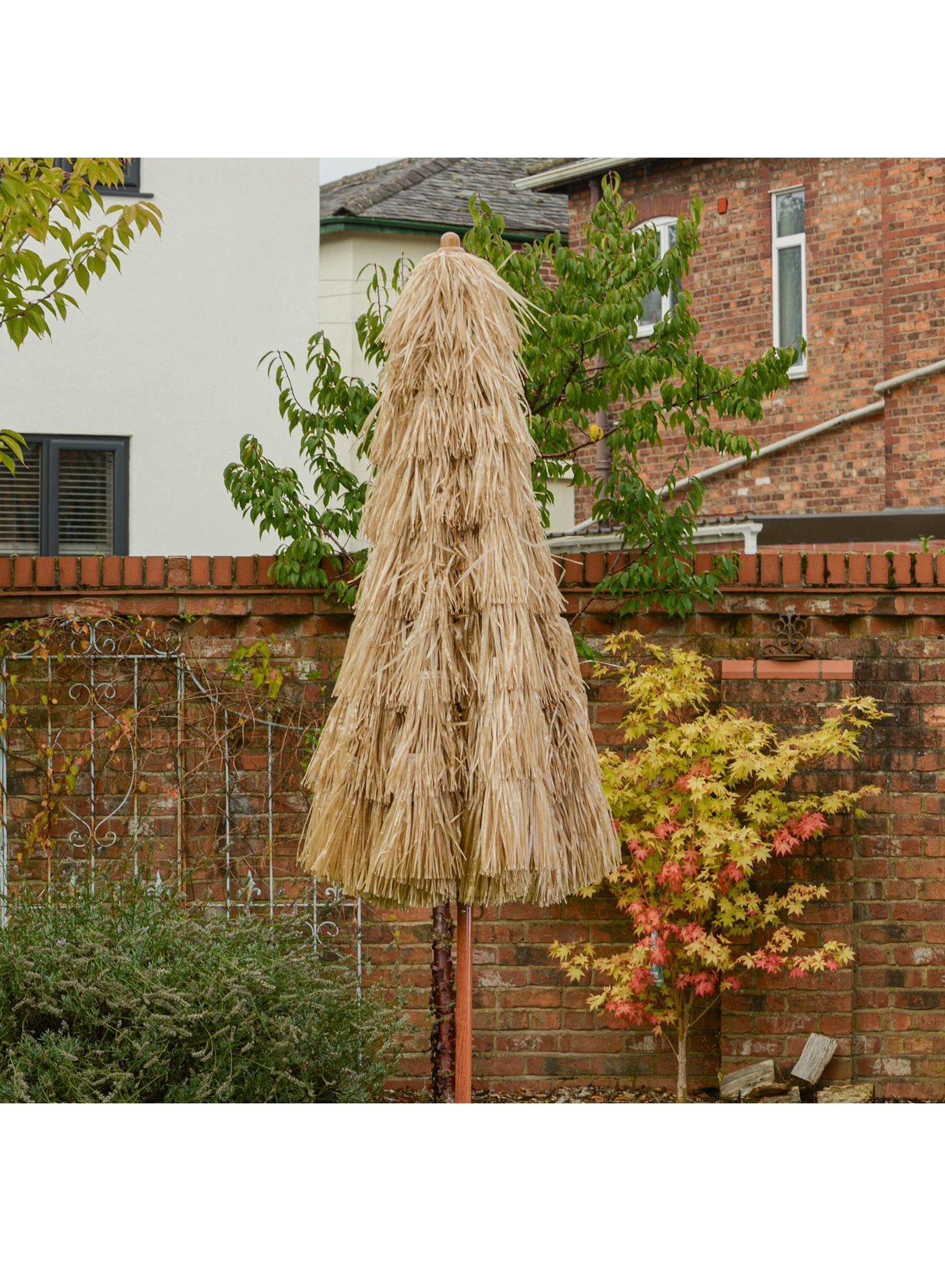 Image 2 of 4 of Streetwize Straw Beach Umbrella