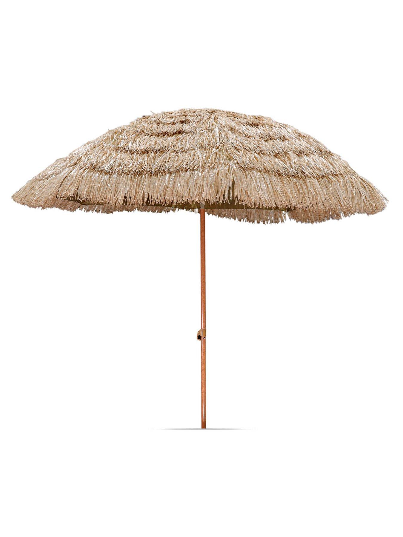 Image 3 of 4 of Streetwize Straw Beach Umbrella