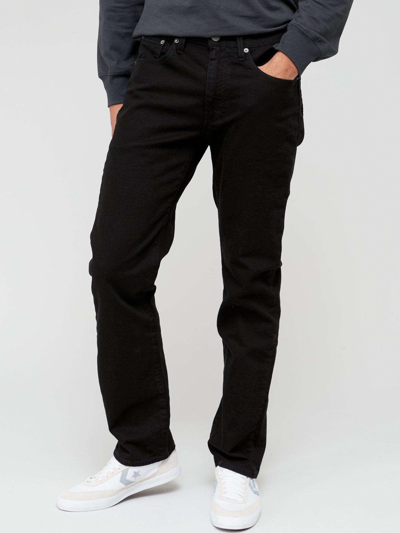 Levi s 505 Regular Fit Jeans Black 37743 Black very