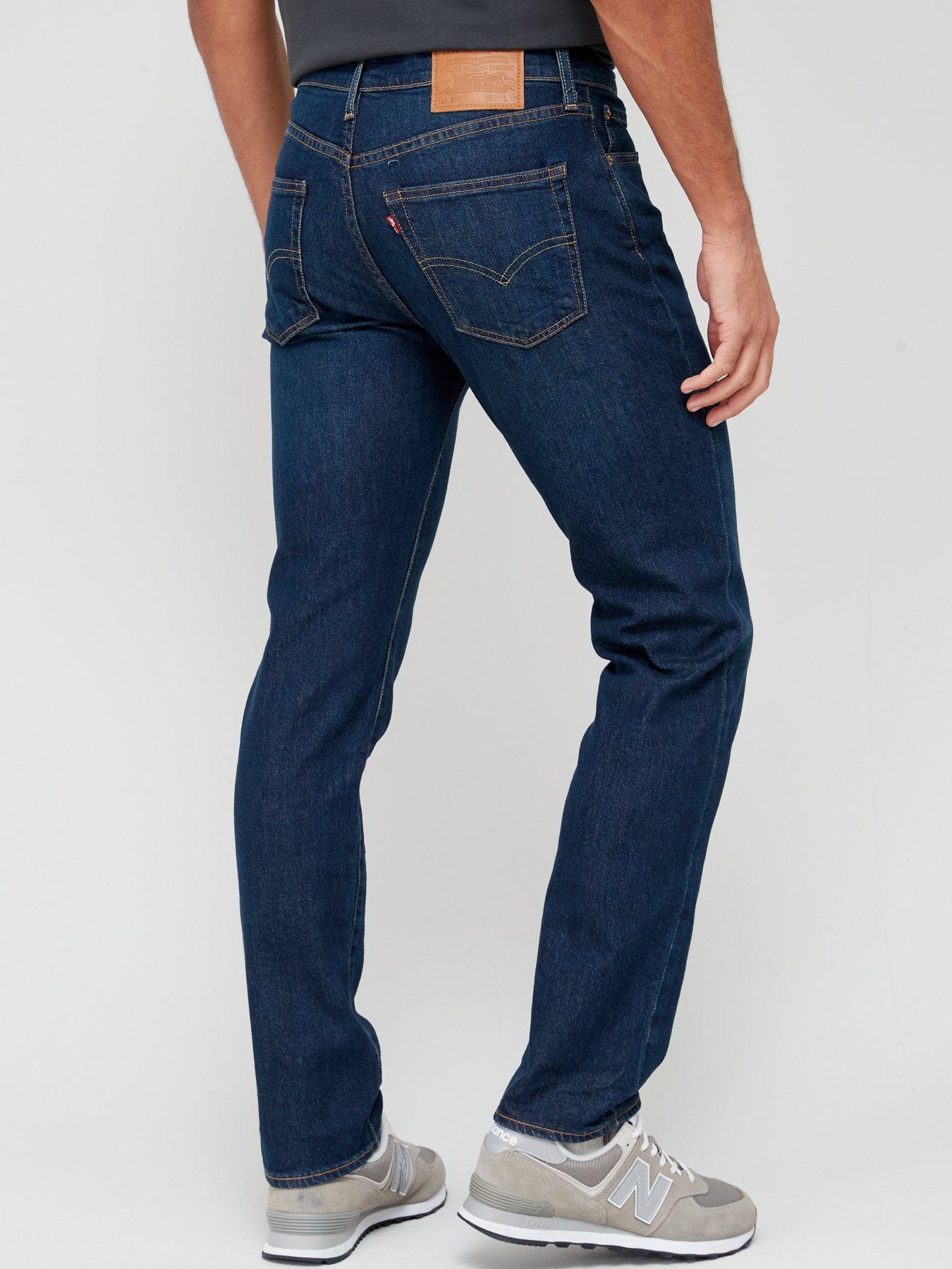 Levi's 511 best sale dark wash