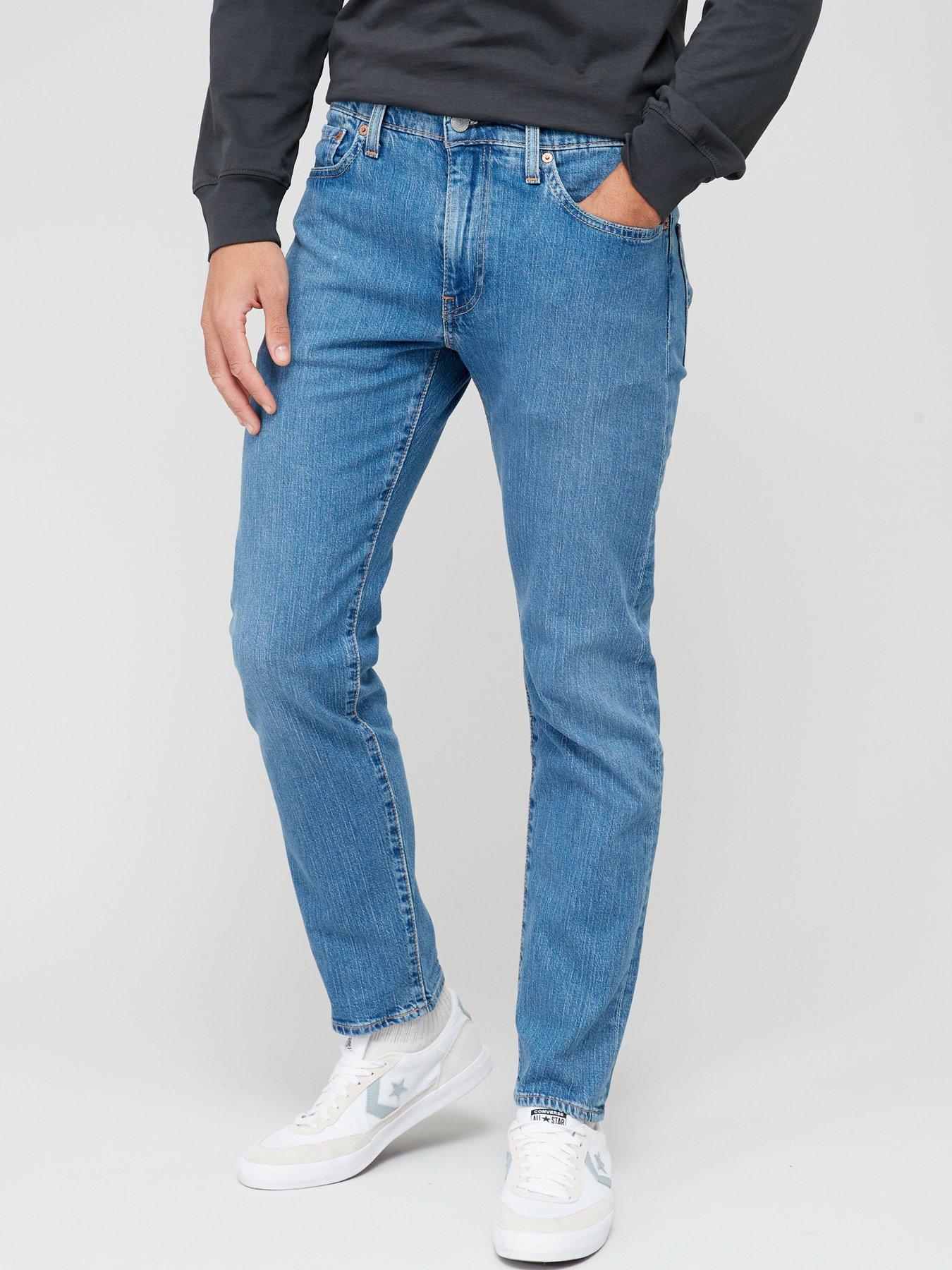 Levi's 502 Regular Taper Fit - Mid Wash | very.co.uk