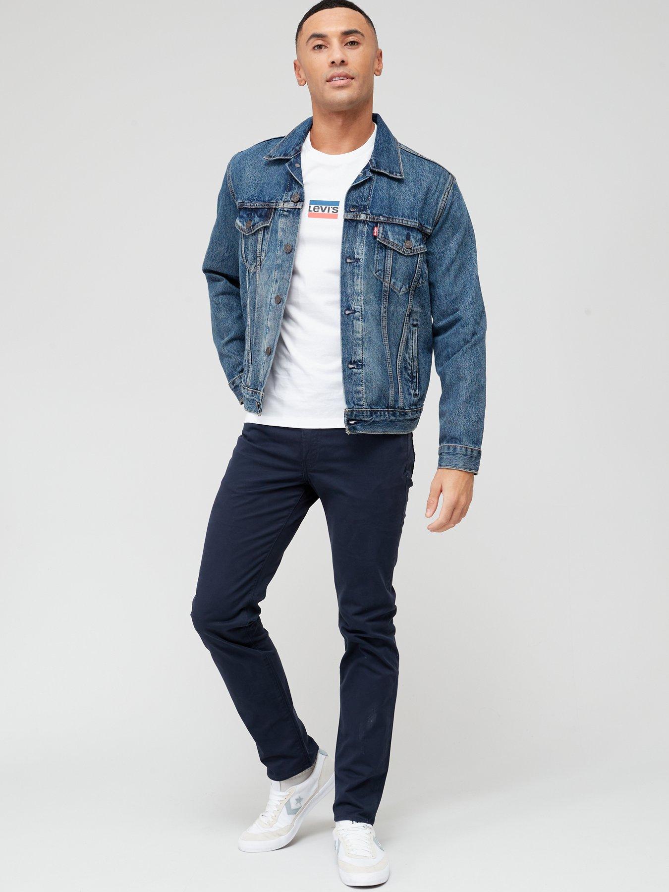 Levi's slim denim outlet jacket