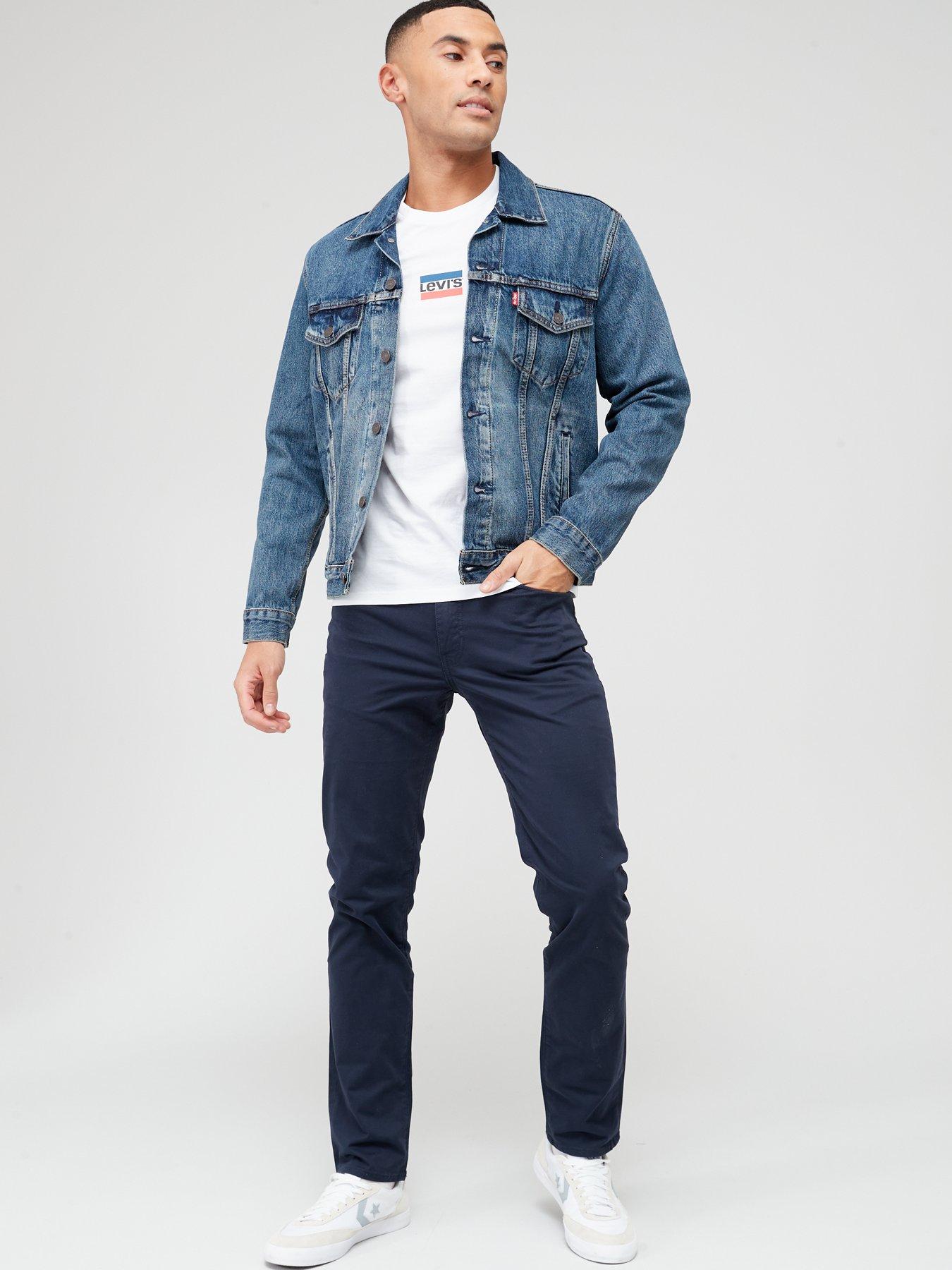 Original Denim Trucker Jacket Dark Wash