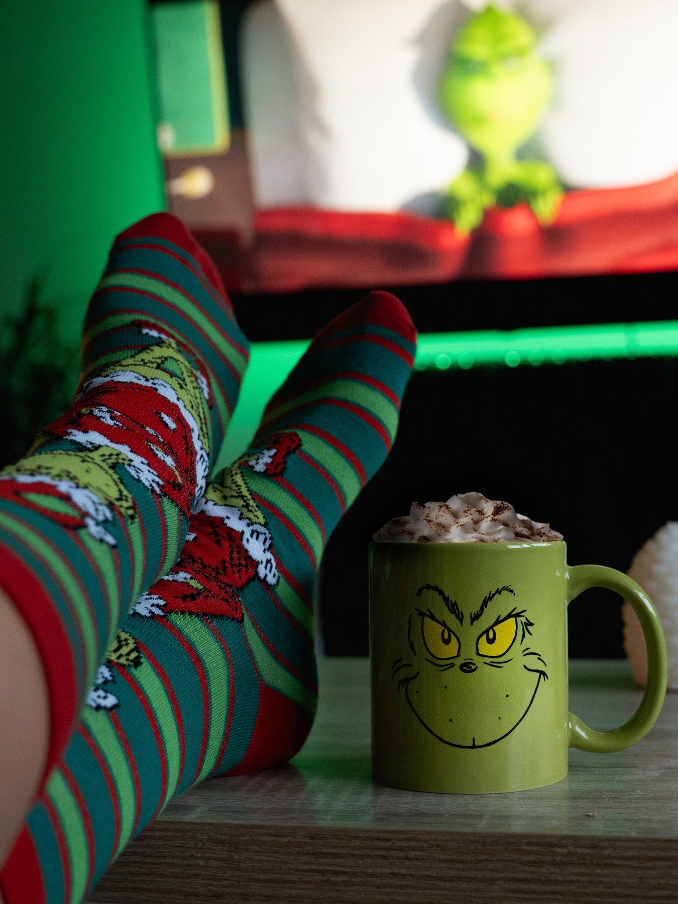 Fizz The Grinch Mug Sock Set Very