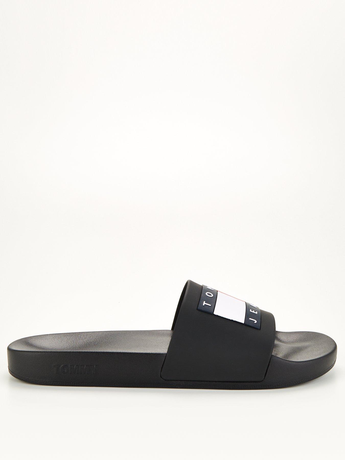 Image 2 of 6 of Tommy Jeans Pool Slide Ess - Black