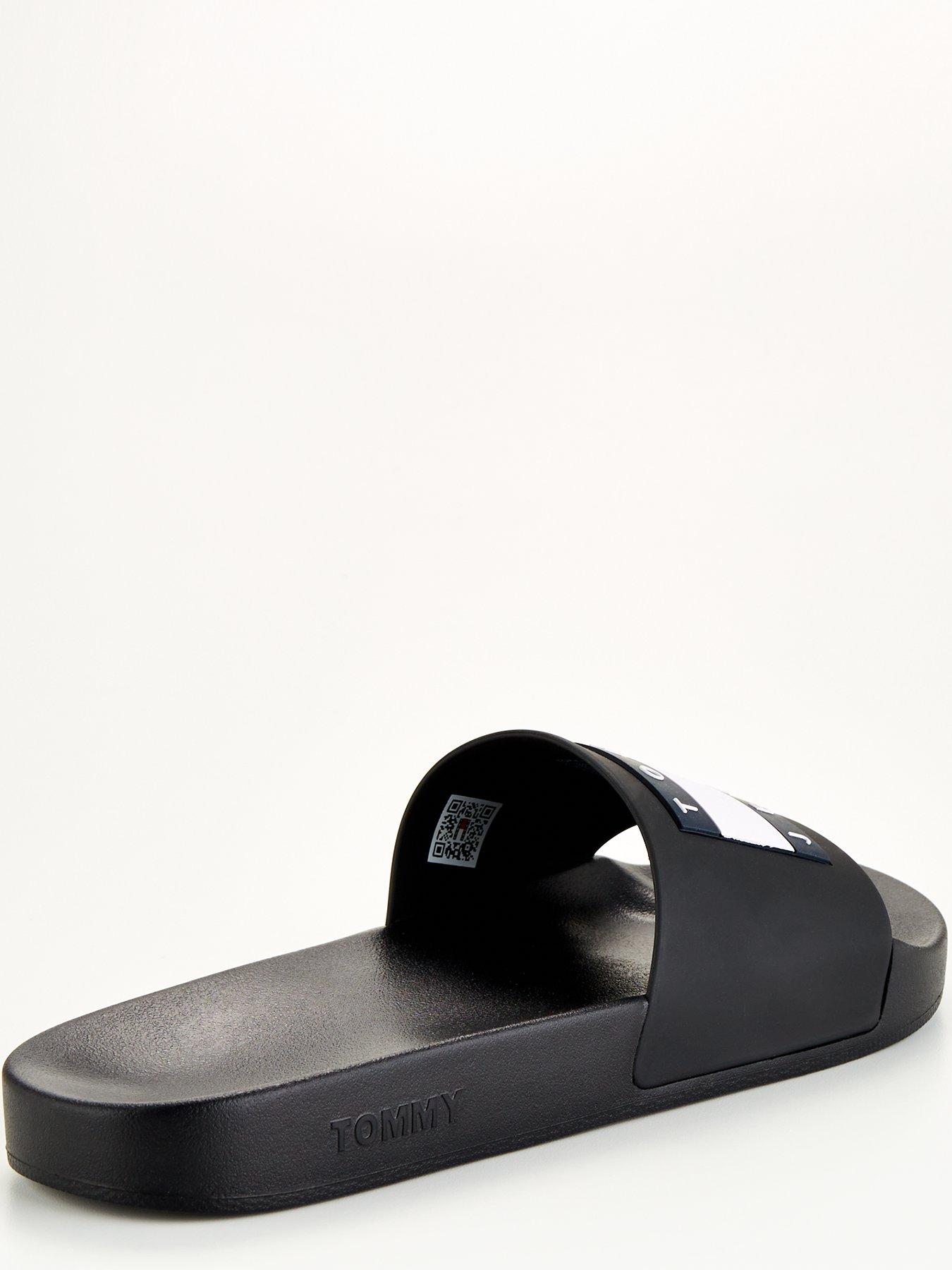 Image 3 of 6 of Tommy Jeans Pool Slide Ess - Black