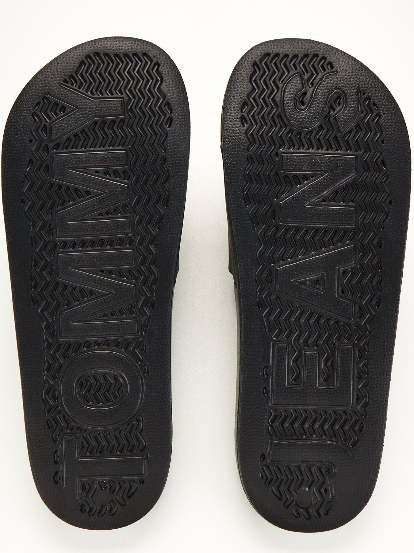 Image 5 of 6 of Tommy Jeans Pool Slide Ess - Black