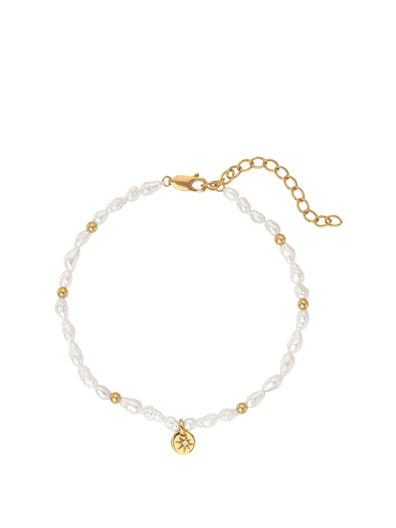 Product photograph of Hot Diamonds Hd X Jj Calm Pearl Lunar Bracelet from very.co.uk