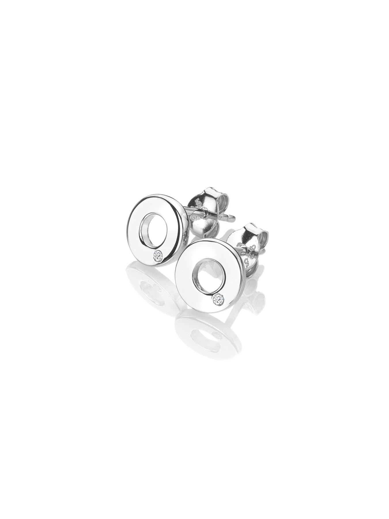 Image 3 of 4 of Hot Diamonds Amulets Circle Earrings