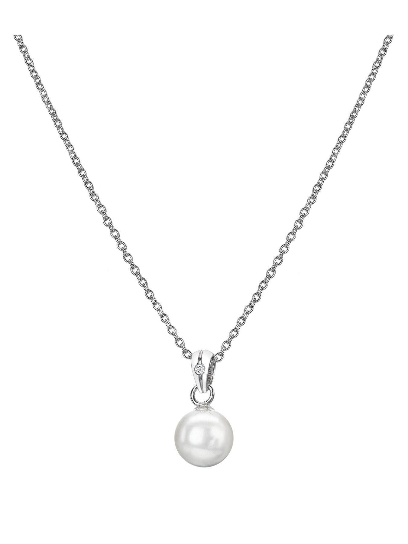 Hot Diamonds Amulets Pearl Pendant