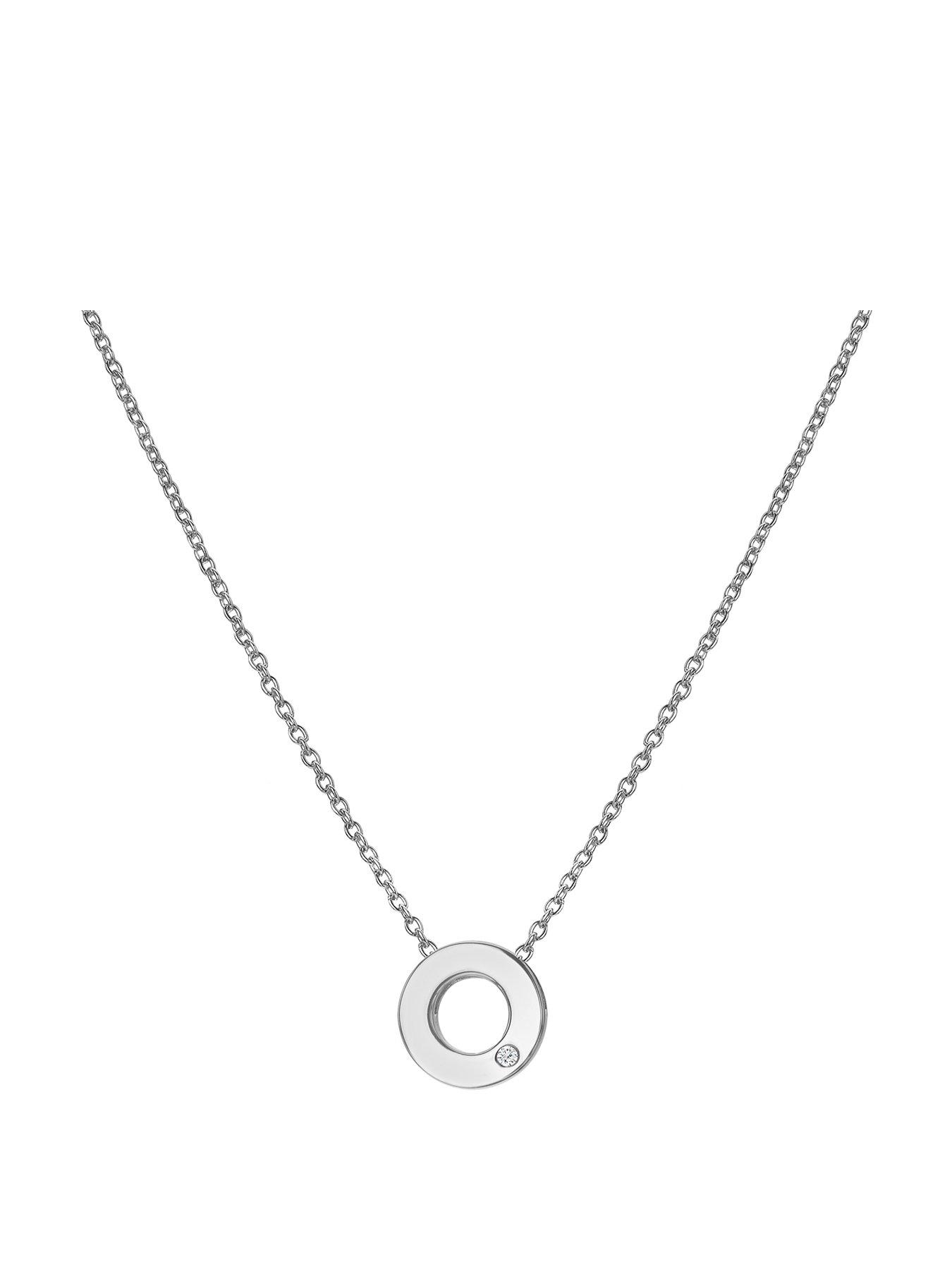 Product photograph of Hot Diamonds Amulets Circle Pendant from very.co.uk
