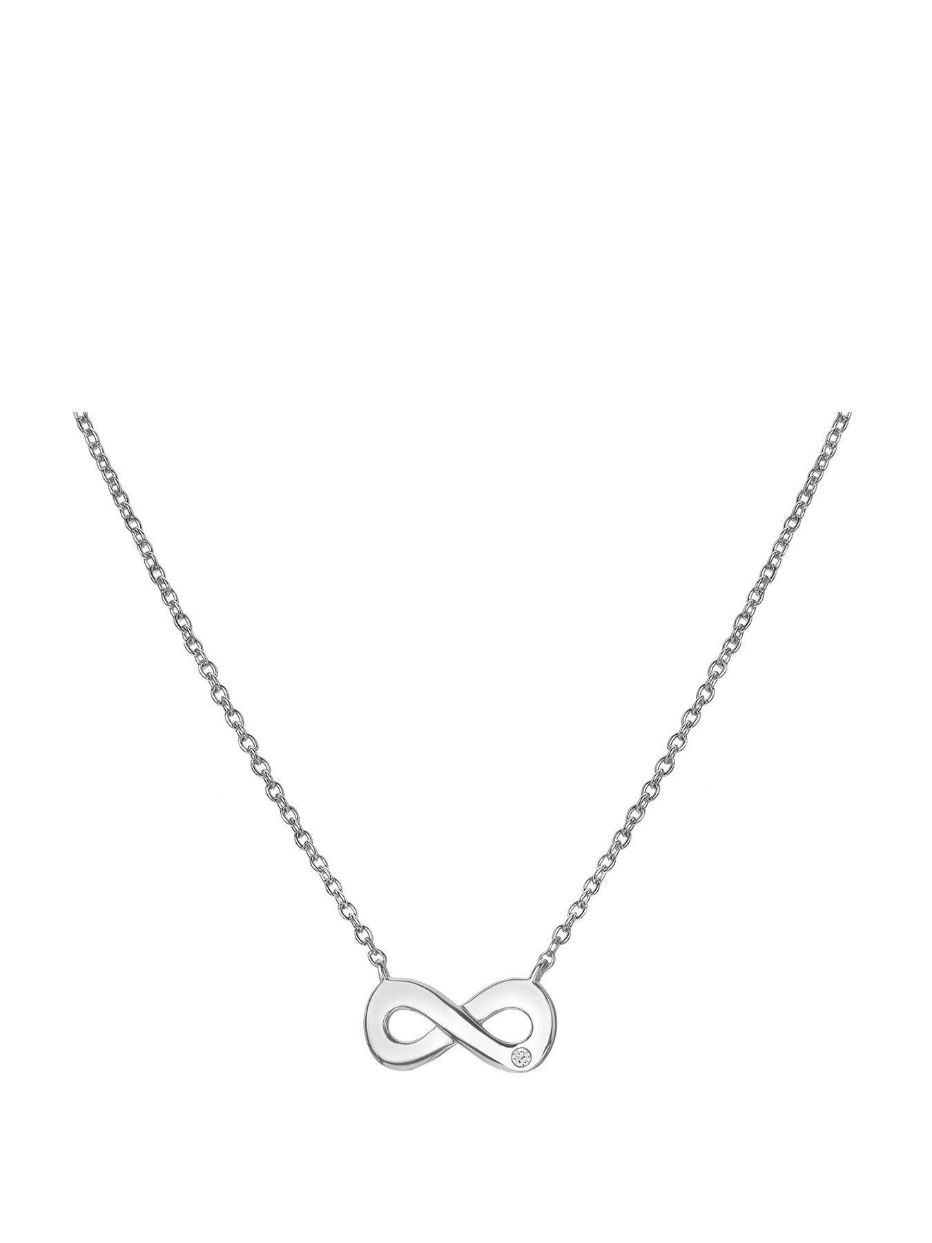 Product photograph of Hot Diamonds Amulets Infinity Pendant from very.co.uk