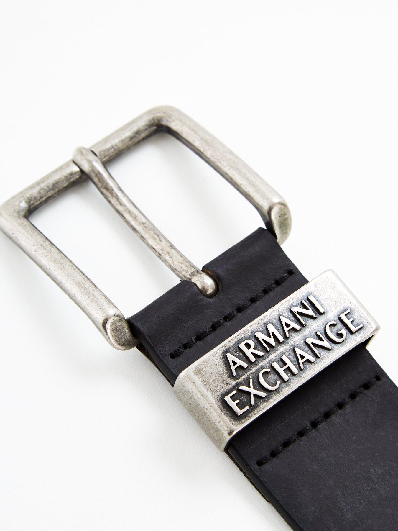 Armani exchange deals belt sale