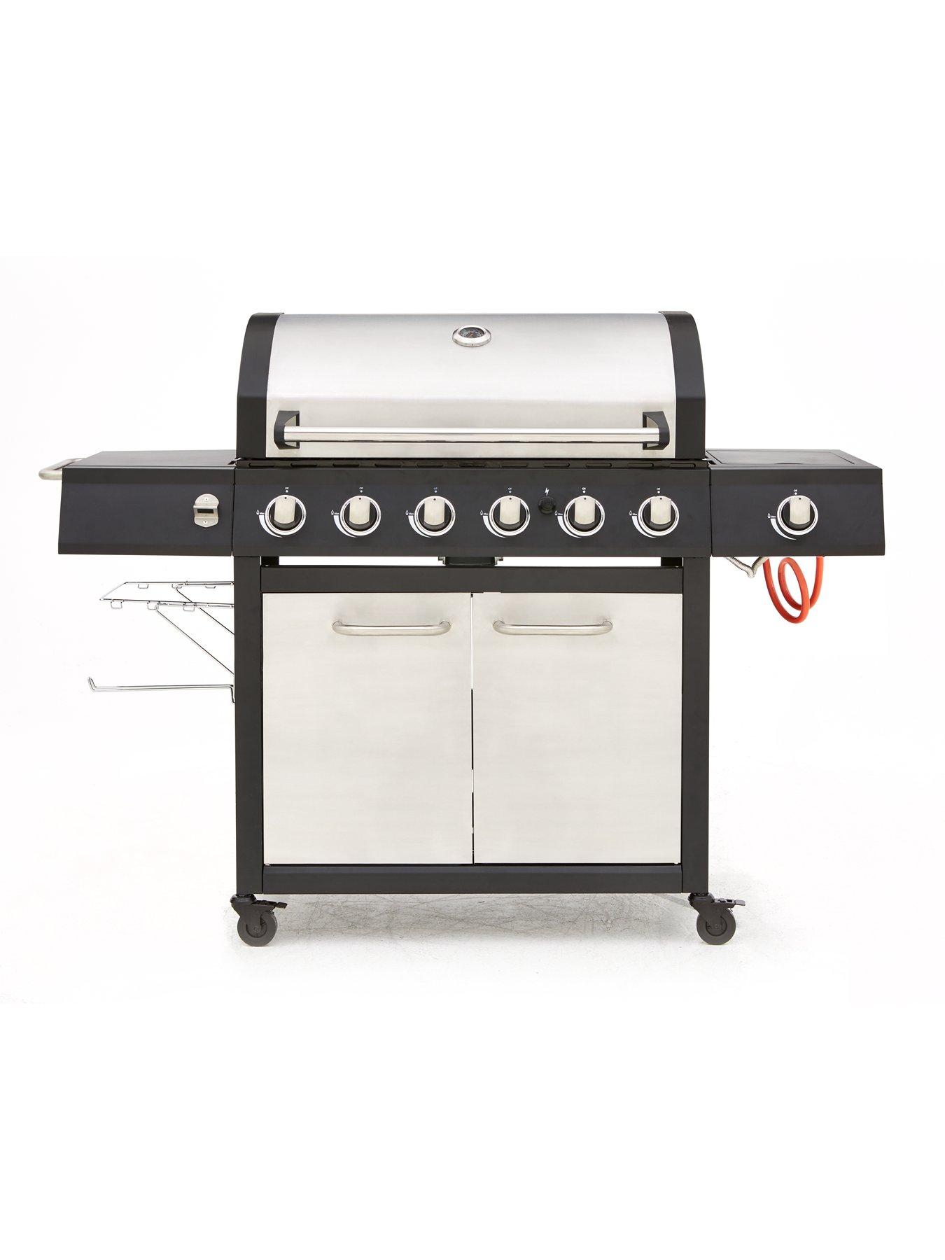 Image 2 of 6 of Very Home Premium Stainless Steel 6-Burner Gas BBQ