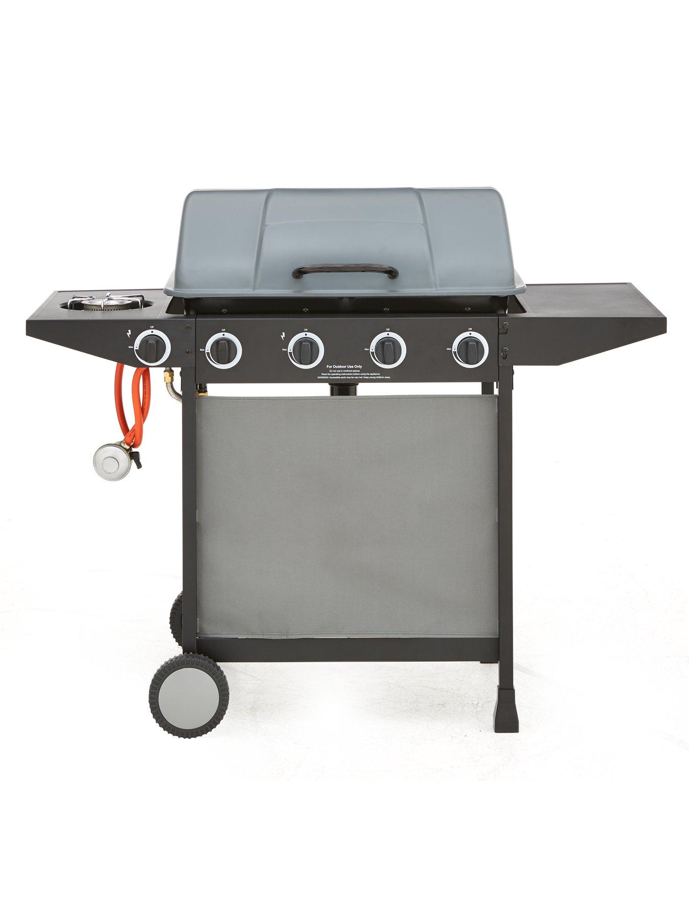 Image 2 of 6 of Very Home 4 Burner Gas BBQ With Side Burner
