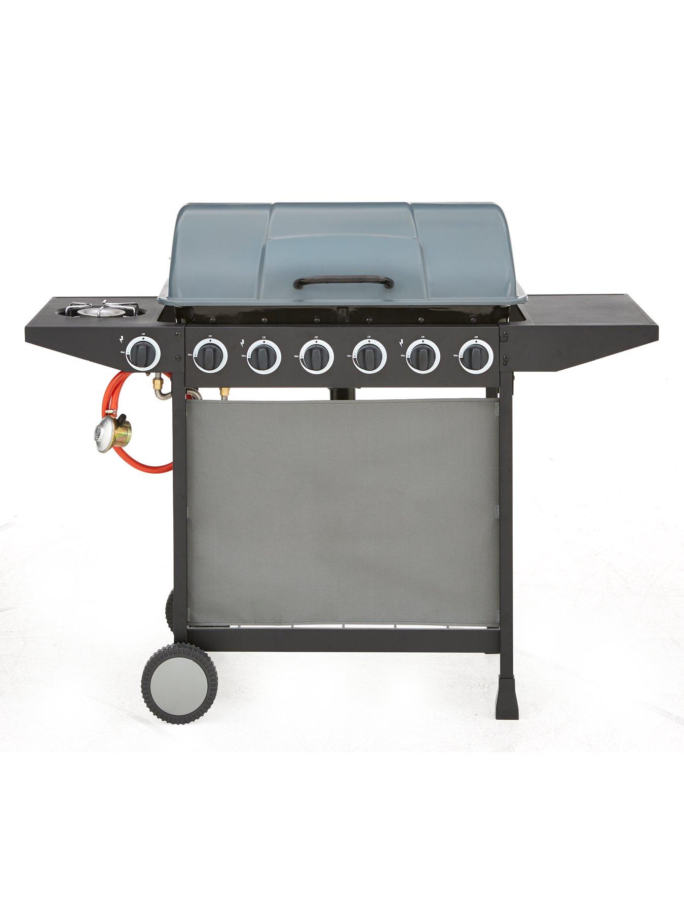 Image 2 of 6 of Very Home 6 Burner Gas BBQ With Side Burner