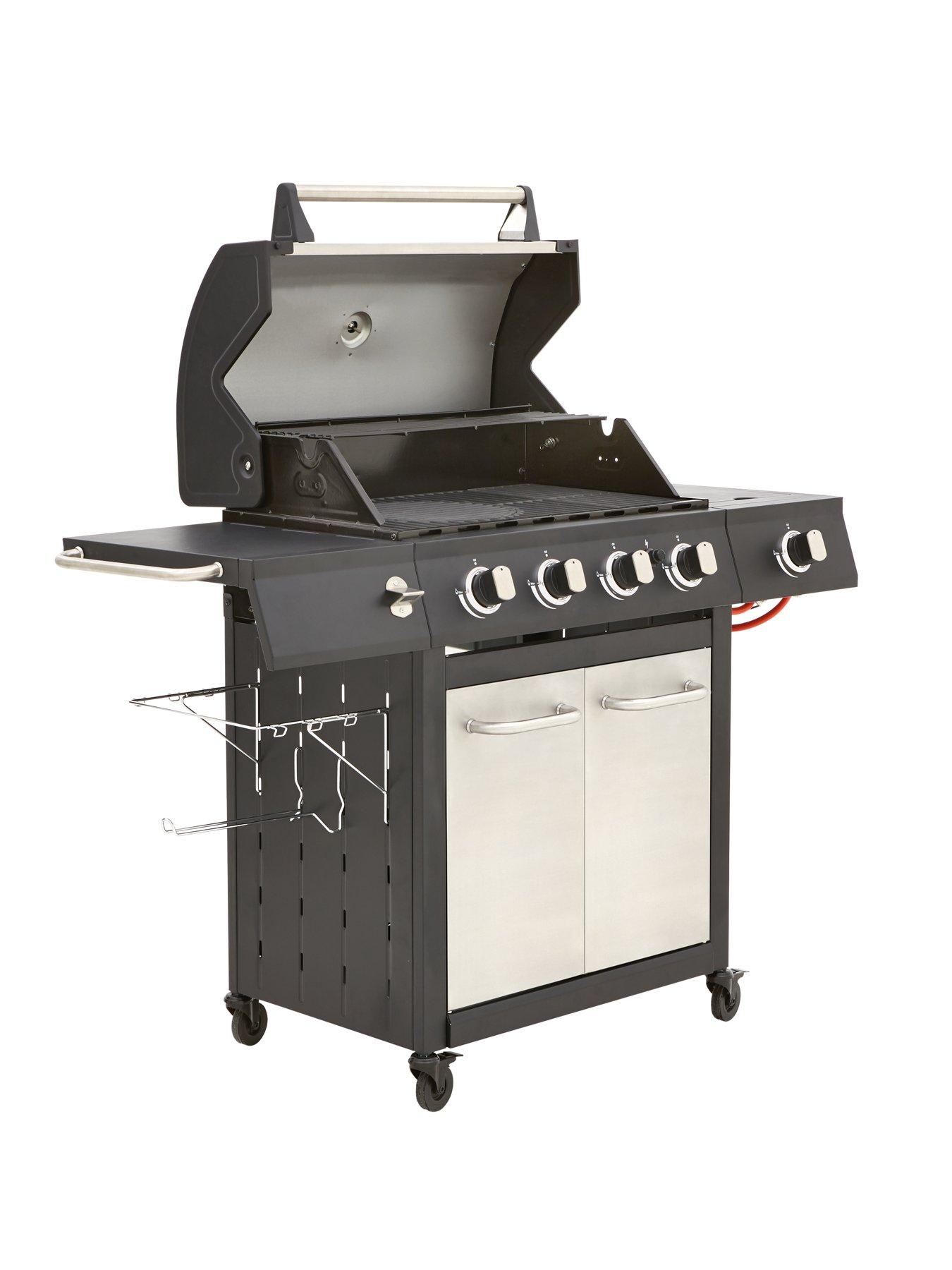 Image 3 of 5 of Very Home Premium Stainless Steel 4-Burner Gas BBQ