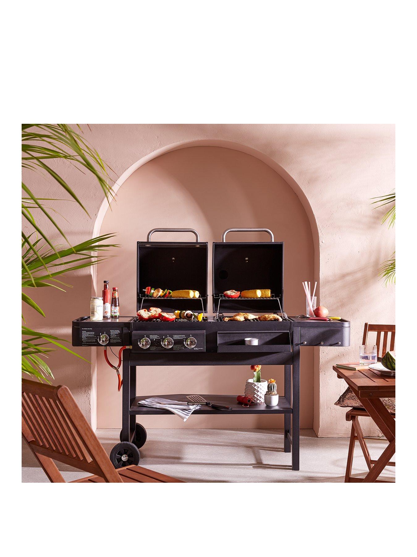 Product photograph of Dual Fuel Combi Grill from very.co.uk
