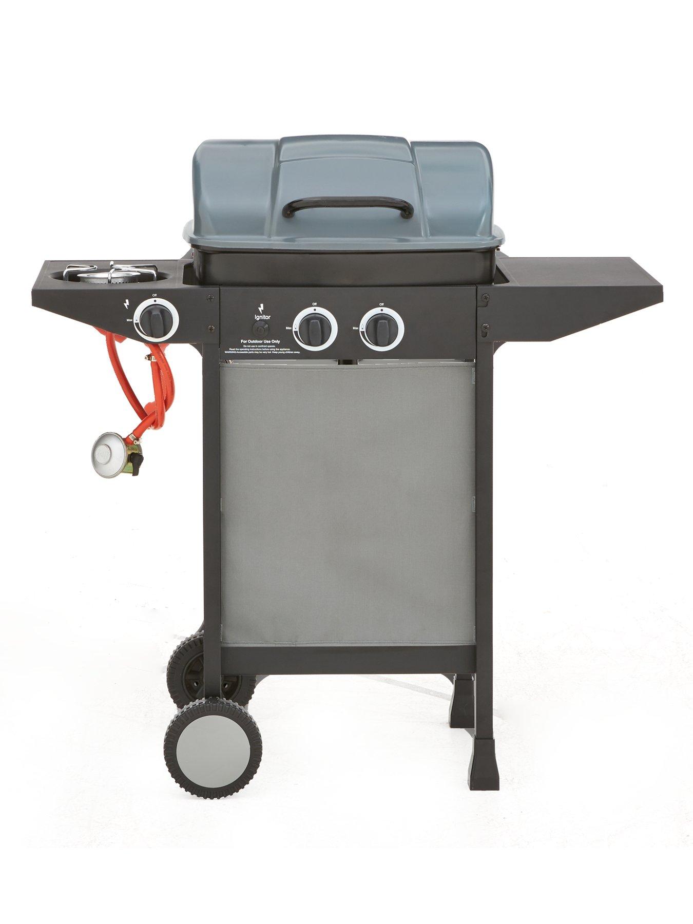 Image 2 of 6 of Very Home 2 Burner Gas BBQ With Side Burner