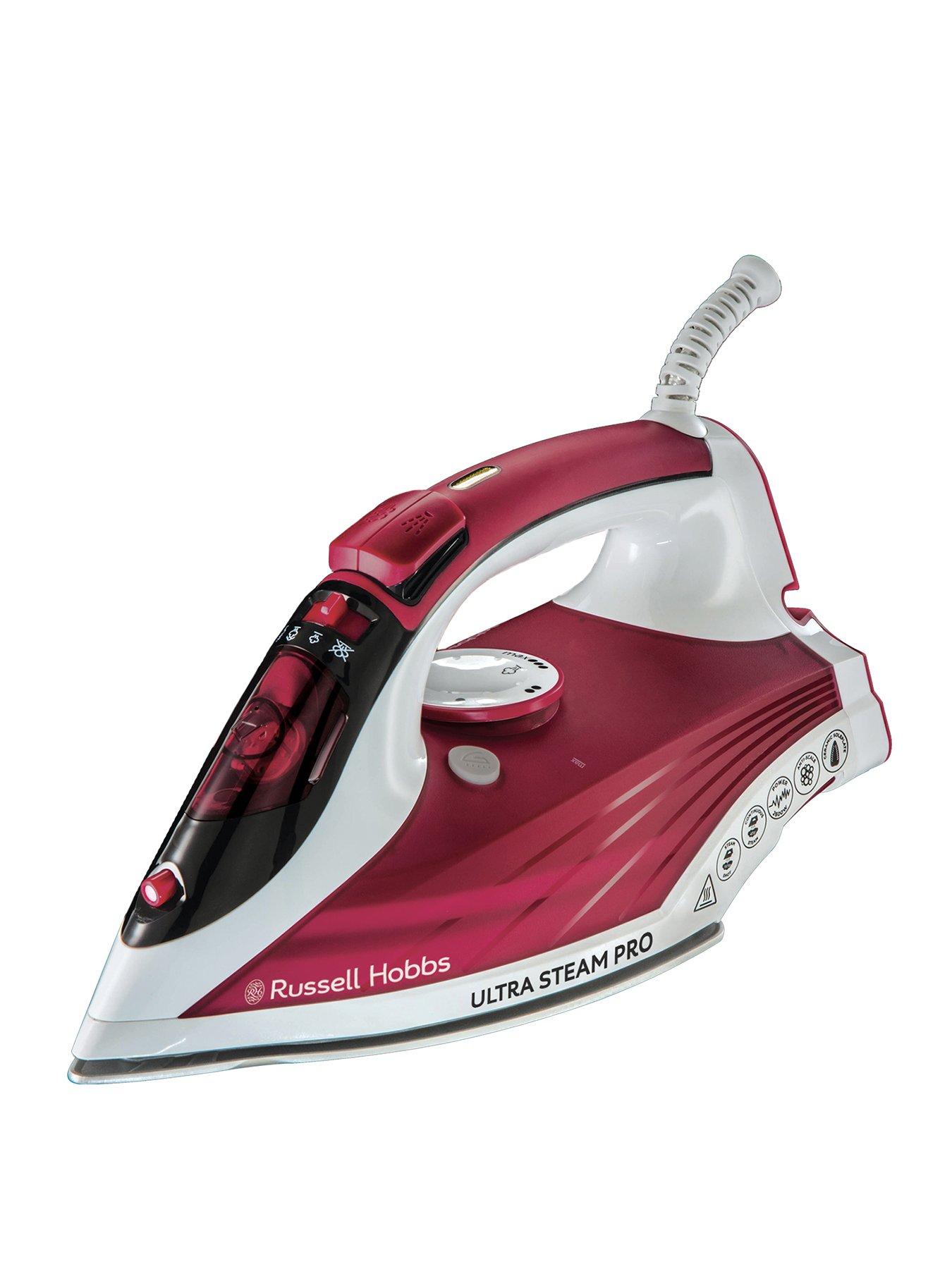 Product photograph of Russell Hobbs Ultra Steam Pro Iron from very.co.uk