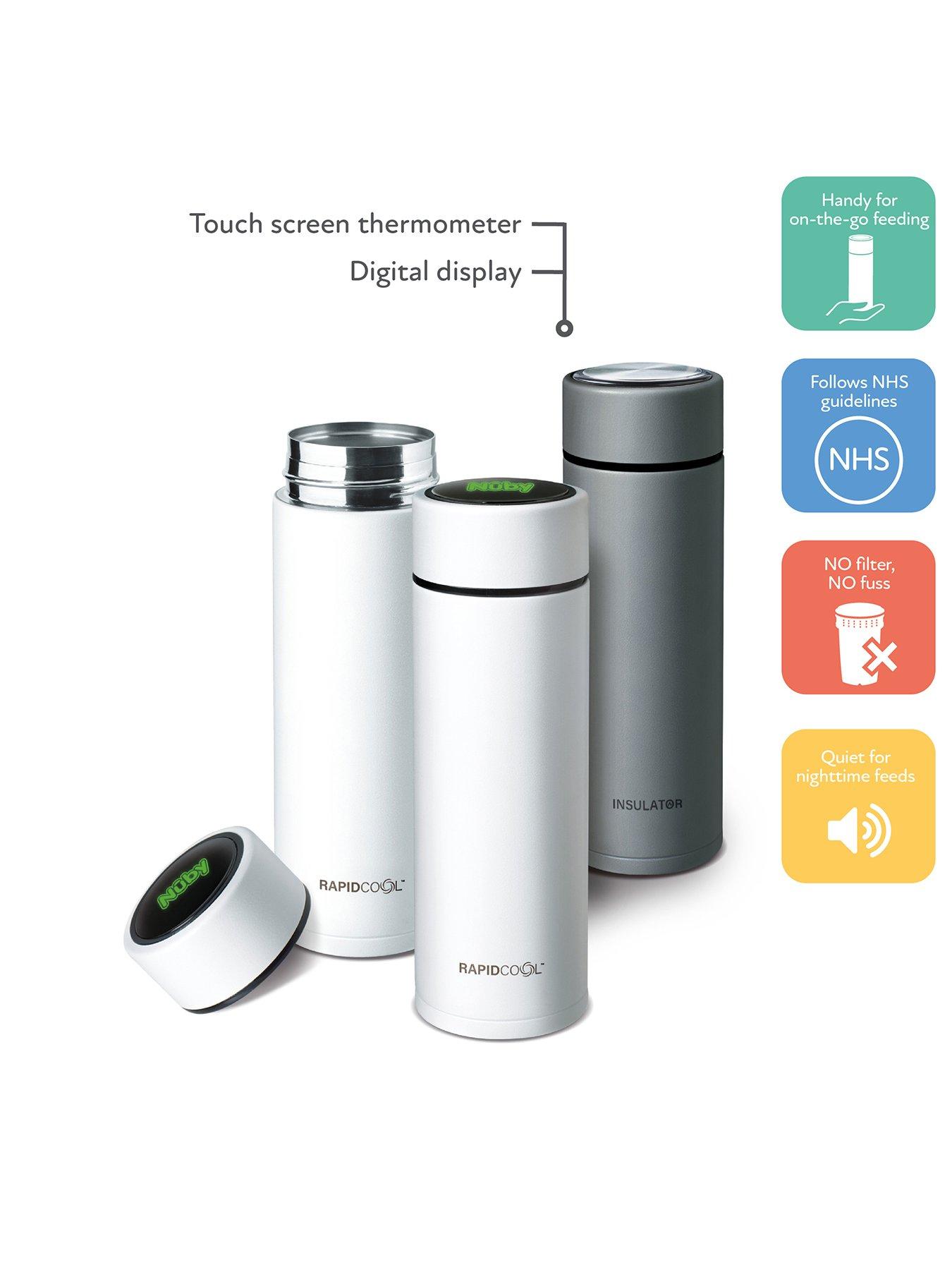 Image 4 of 7 of Nuby Rapidcool Kit (2 x Rapidcool Units, 1 x Flask, 2 x Milk Powder Dispensers)