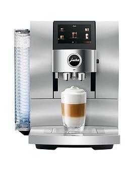 Product photograph of Jura Z10 15360 Bean To Cup Coffee Machine - Aluminium White from very.co.uk