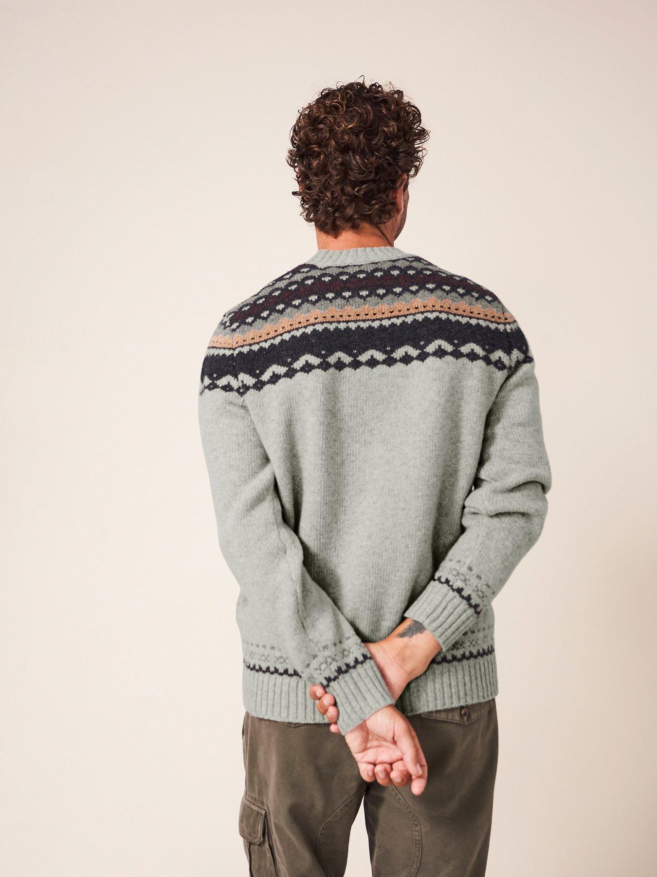 White Stuff Arundel Fairisle Crew Jumper - Nat Multi | very.co.uk