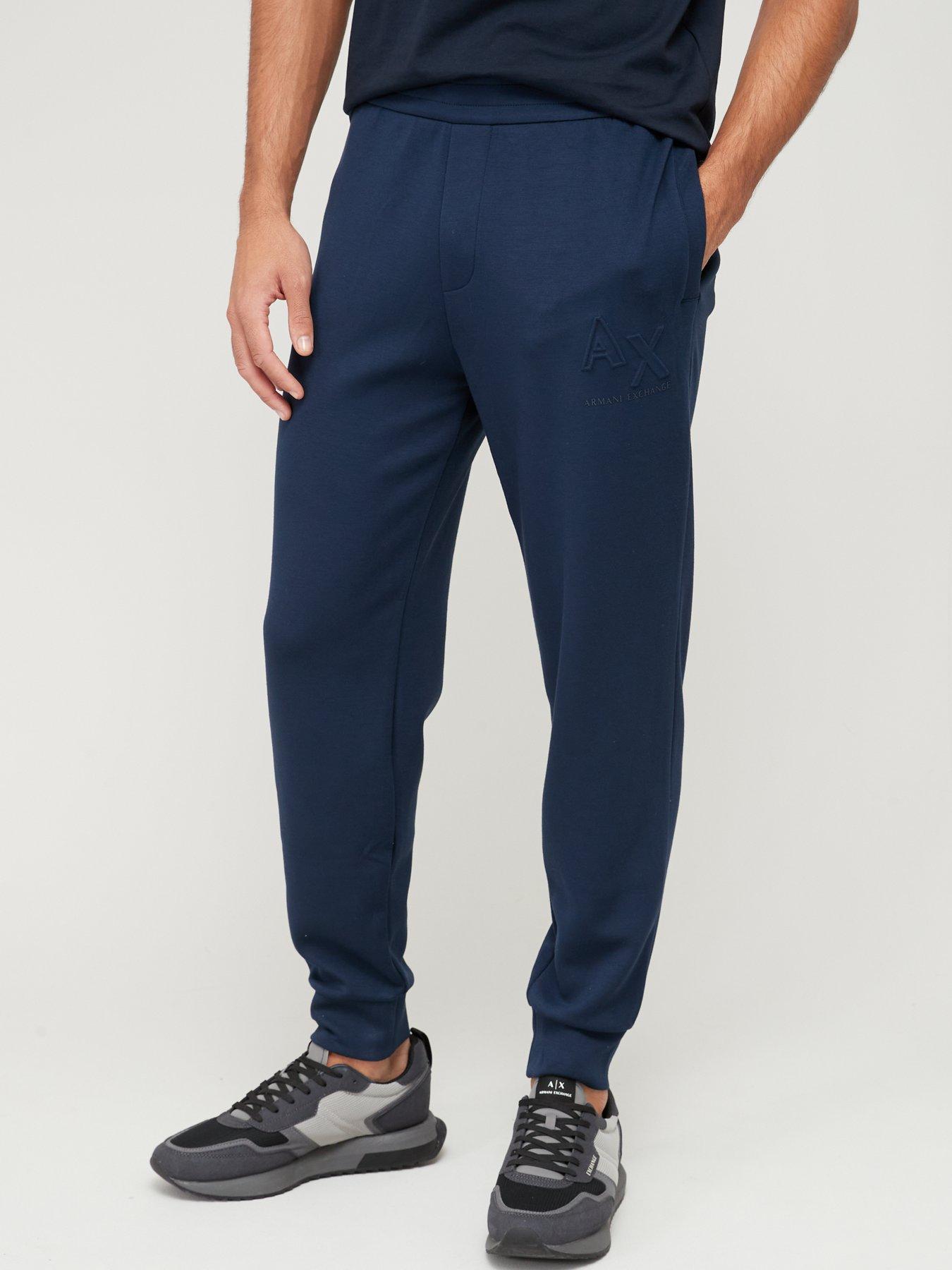 Armani store navy joggers