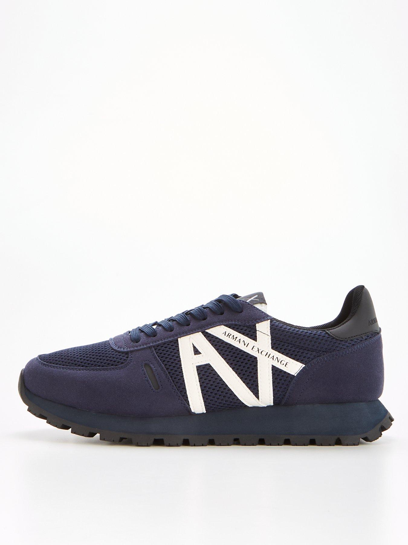 AX Mesh Runner Trainers Navy