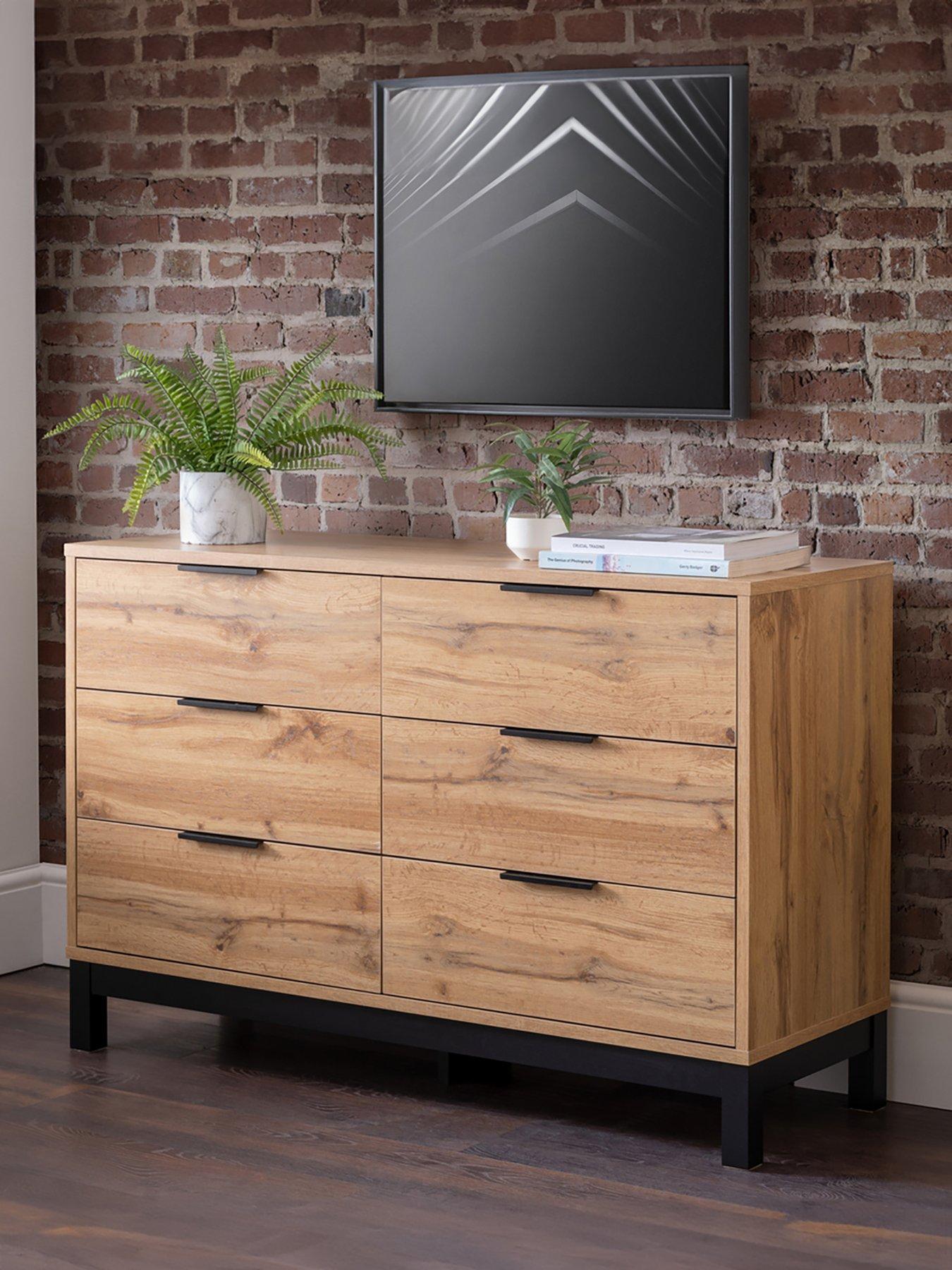 Image 1 of 6 of Julian Bowen Bali 6 Drawer Wide Chest