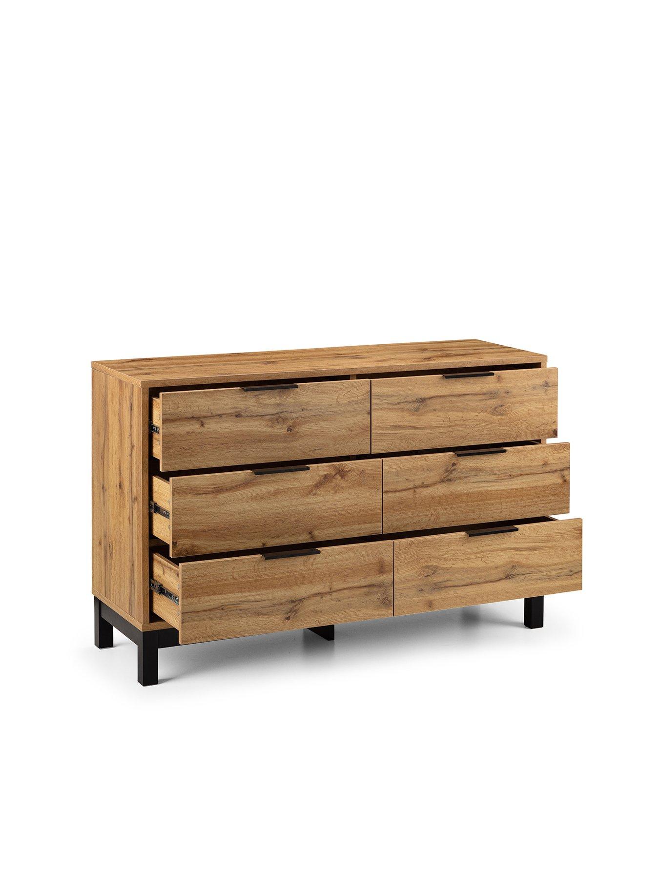 Image 4 of 6 of Julian Bowen Bali 6 Drawer Wide Chest
