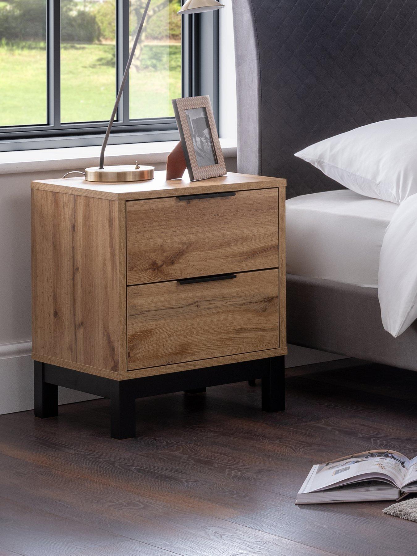 Julian Bowen Bali 2 Drawer Bedside