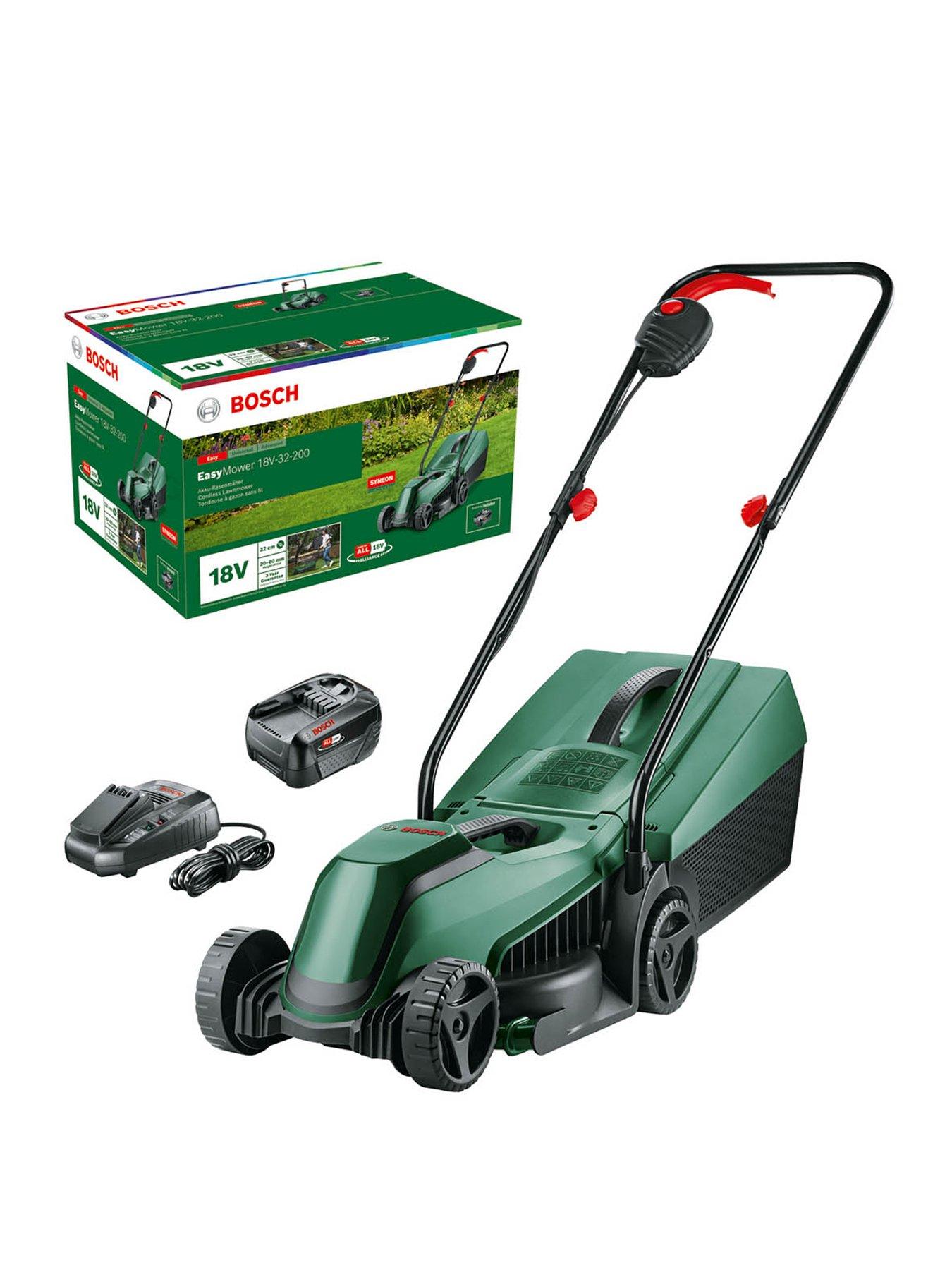 Product photograph of Bosch Easy Mower 18v-32-200 1x4 0ah from very.co.uk