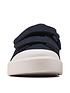  image of clarks-toddler-city-bright-canvas-plimsoll