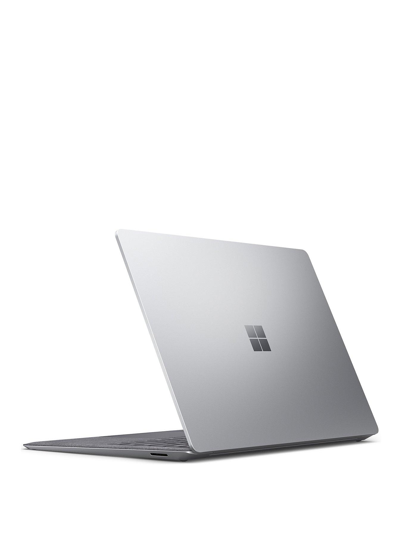 Microsoft Surface Laptop 5 - 13.5in PixelSense Touchscreen, Intel Core i5,  8GB RAM, 512GB SSD - Platinum | Very.co.uk