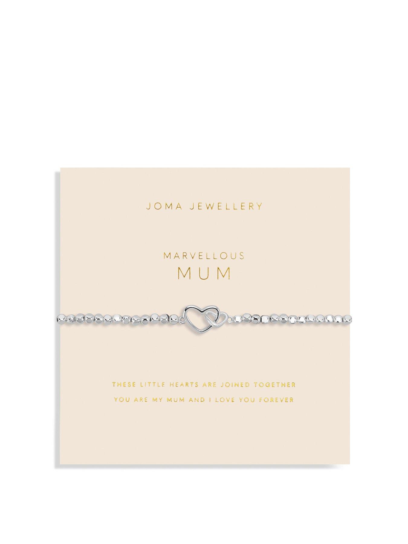 Product photograph of Joma Jewellery Forever Yours Marvellous Mum Bracelet from very.co.uk
