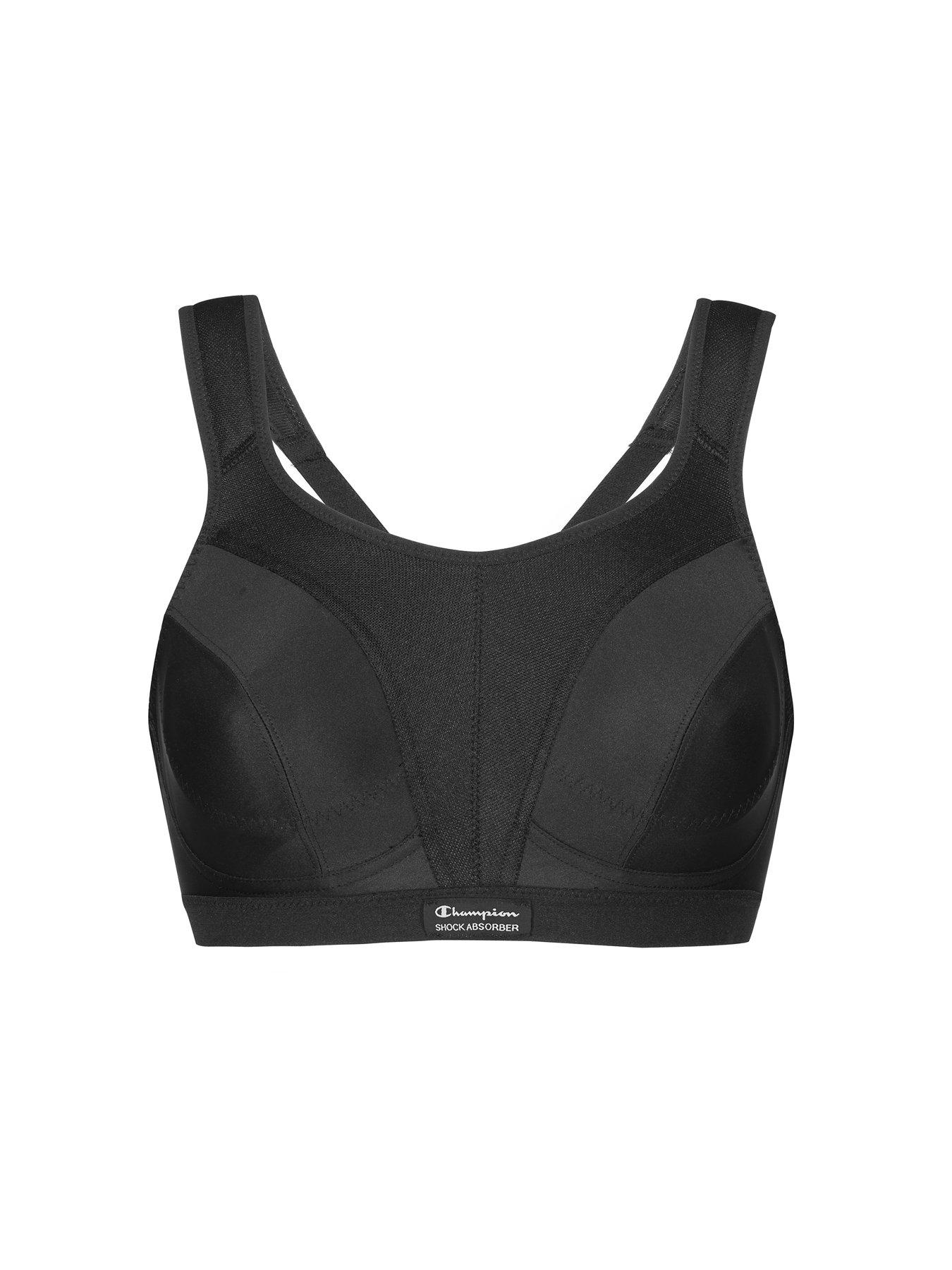 Shock Absorber Active D+ Classic Sports Bra Black very.co.uk