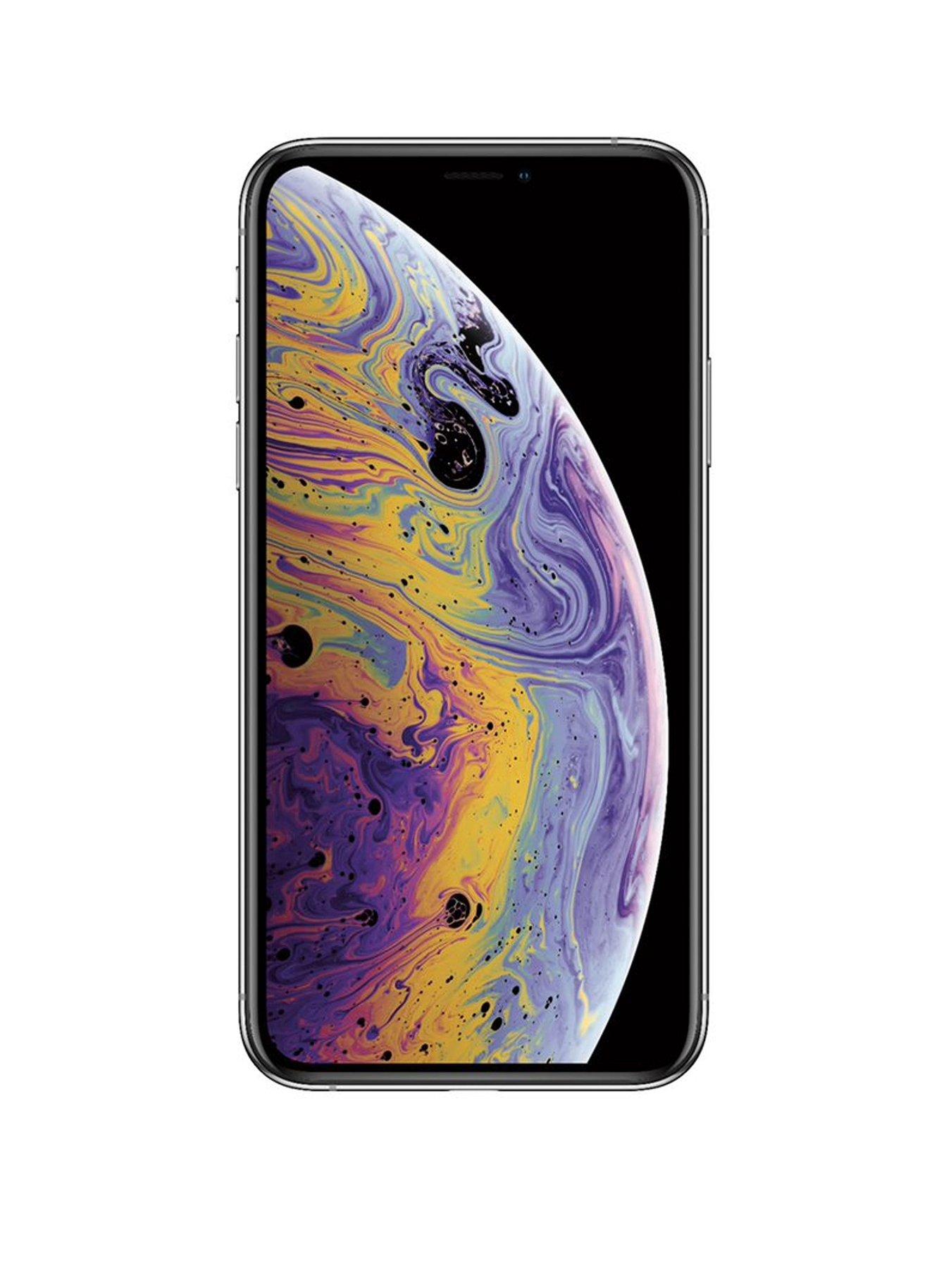 Premium Pre-Loved Grade A iPhone XS 64GB - Silver Ntn | very.co.uk