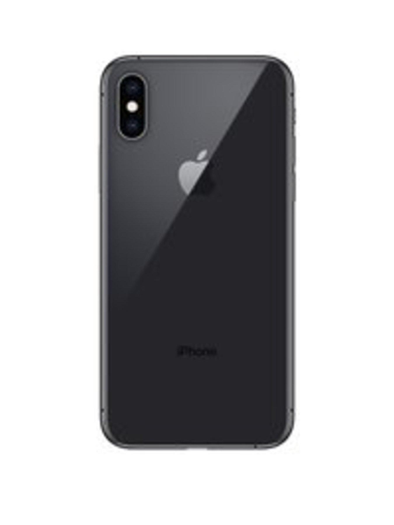 Premium Pre-Loved Grade A iPhone XS Max 64GB - Space Grey +Ntn | Very.co.uk