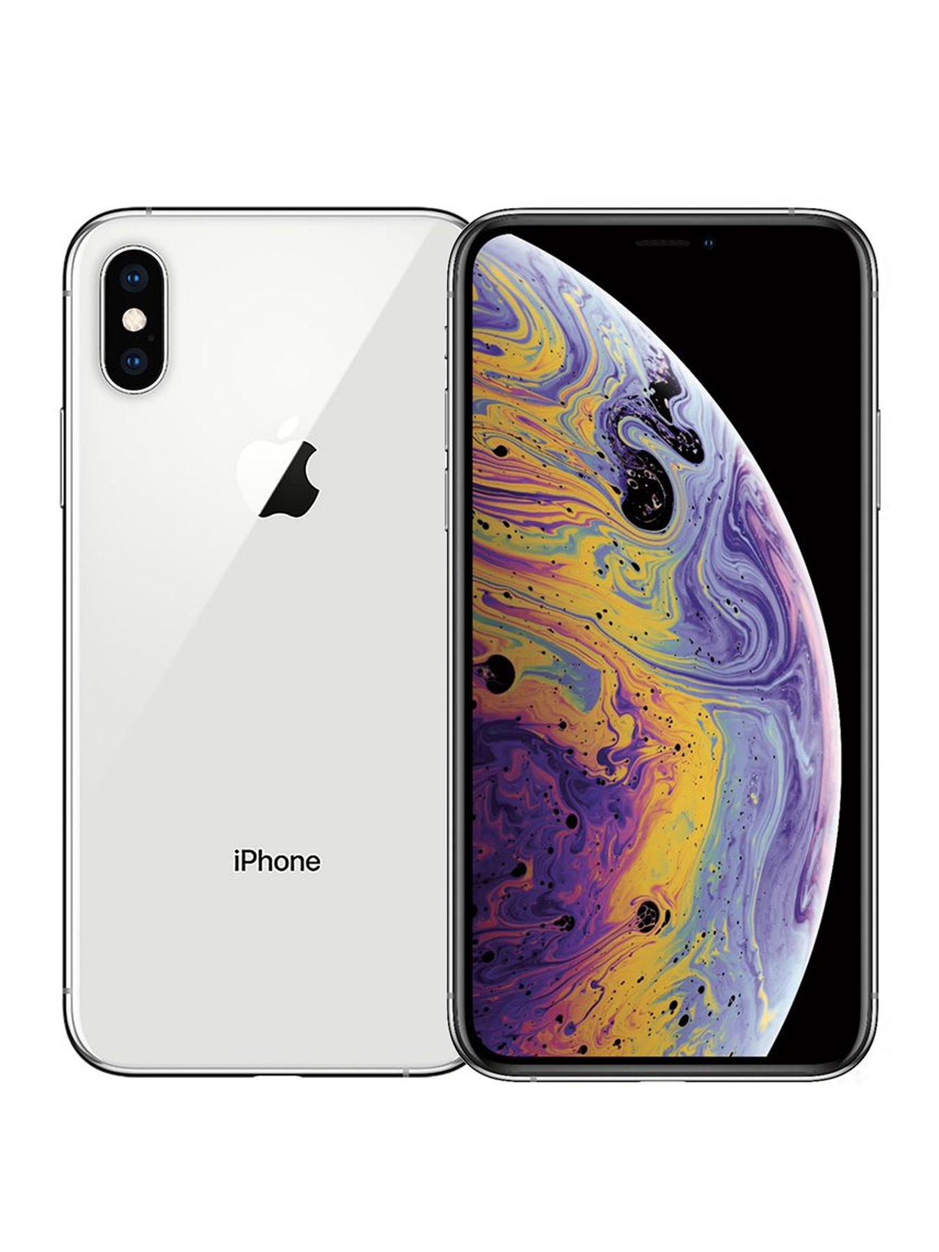 Grade A iPhone XS Max 64GB - Silver +Ntn