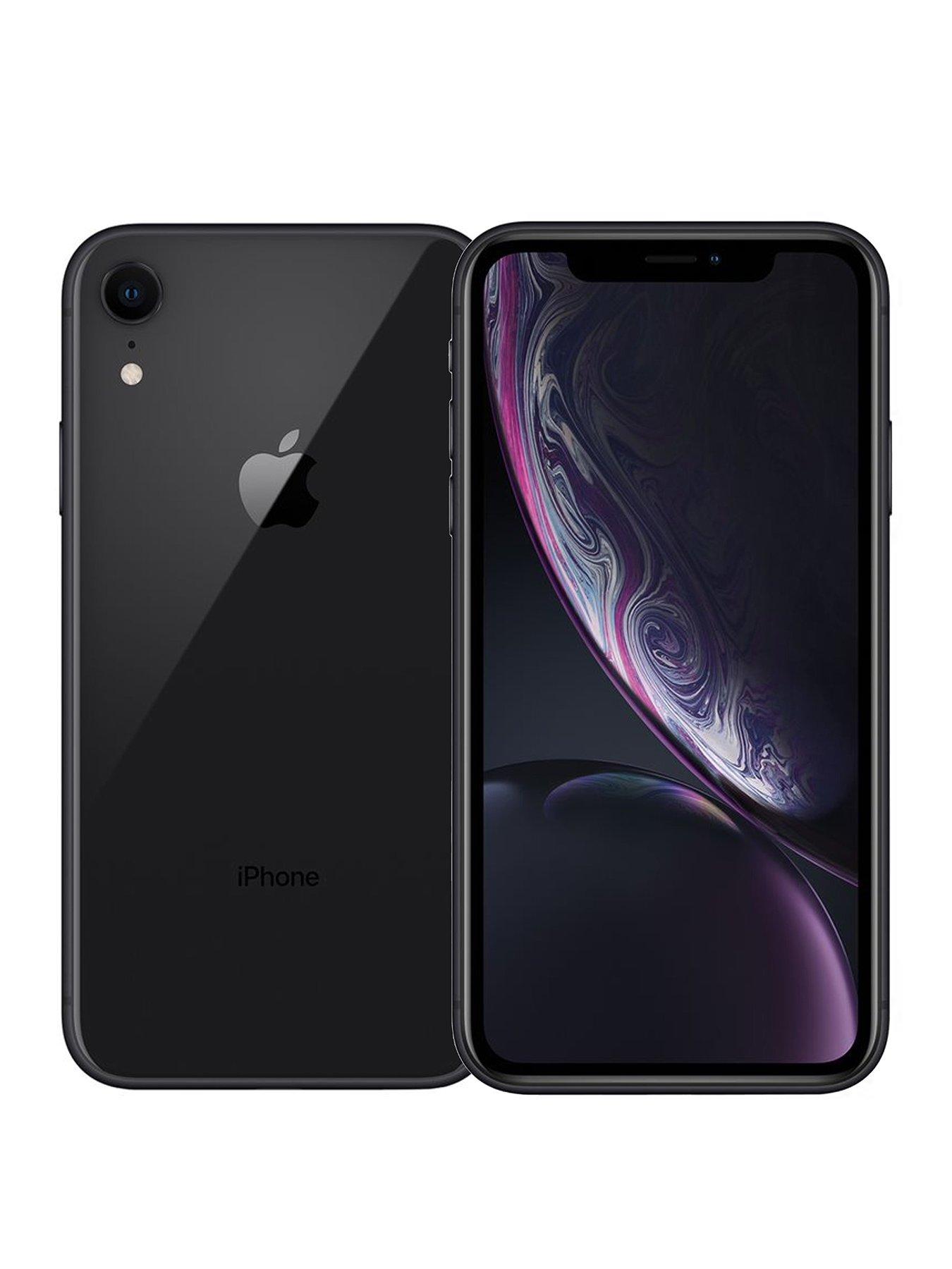 Premium Pre-Loved Grade A iPhone XR 64GB - Black +Ntn | Very.co.uk