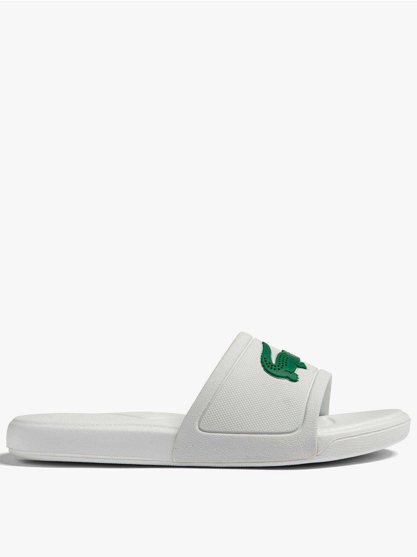 Lacoste l30 shop sliders white