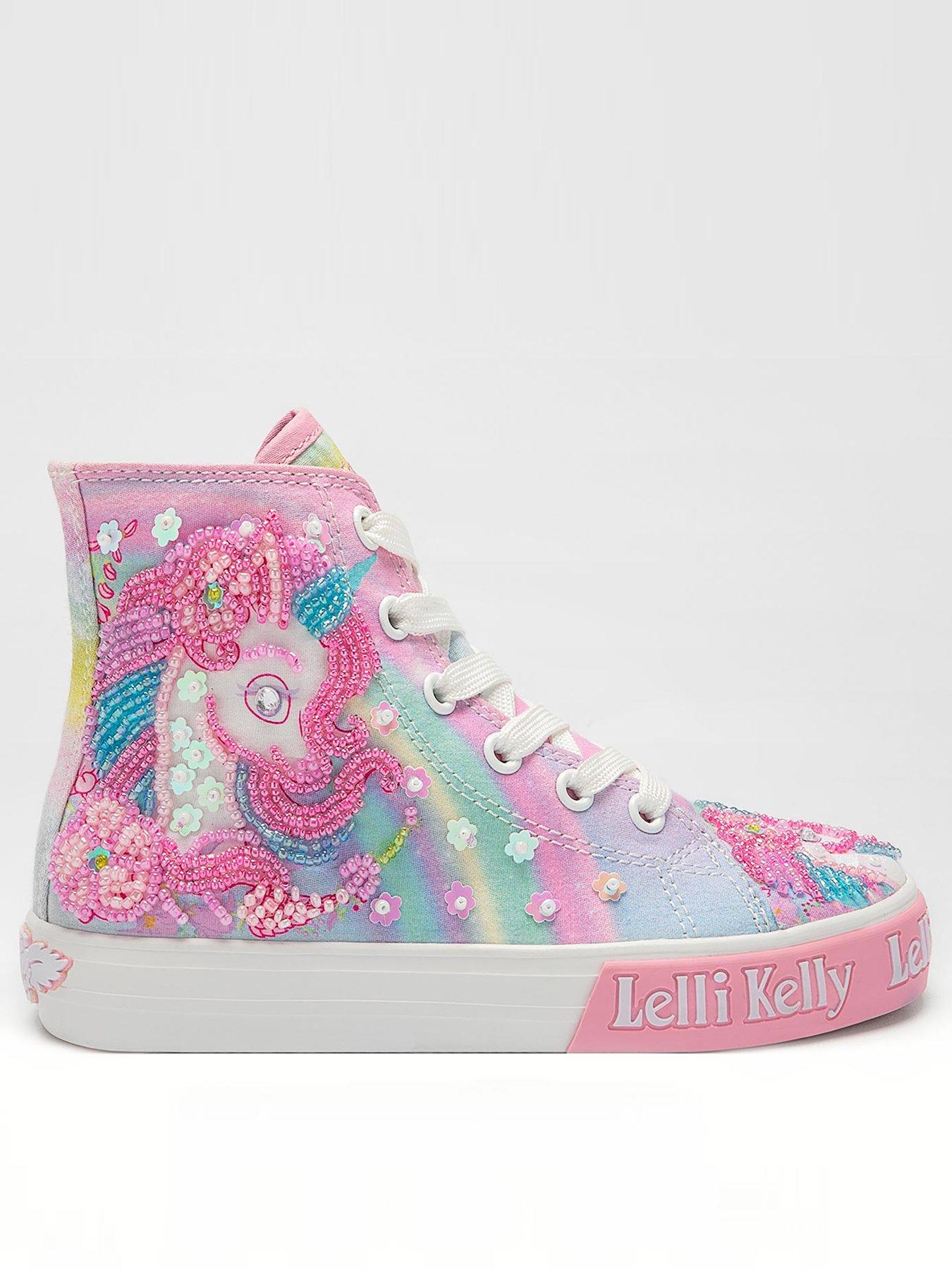 Lelli kelly clearance unicorn hi tops