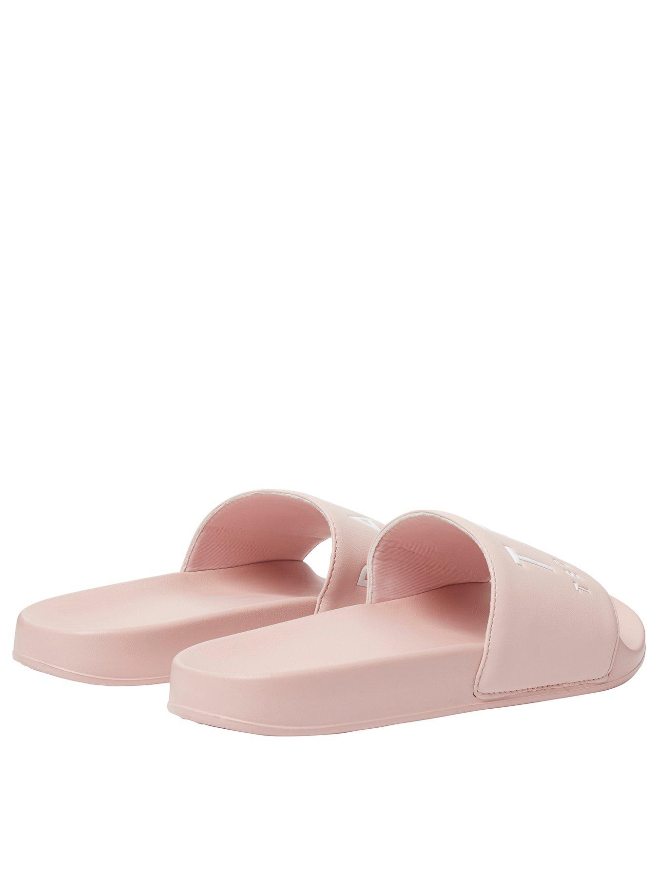 pink ted baker sliders